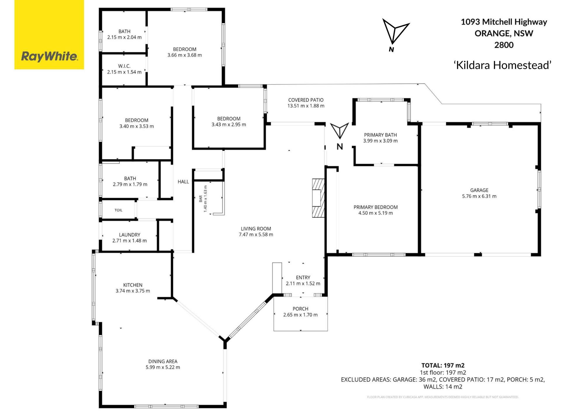 'Kildara Homestead' 1093 Mitchell Highway, Orange Auction by Farmbuy.com - floorplan 1