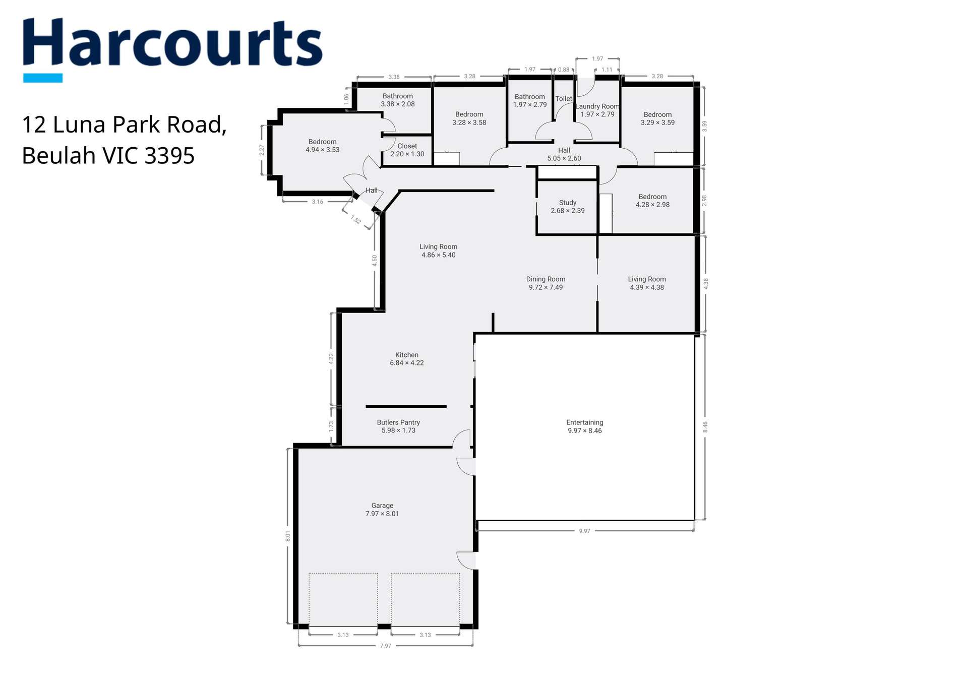 12 Luna Park Road, Beulah For Sale by Farmbuy.com - floorplan 2