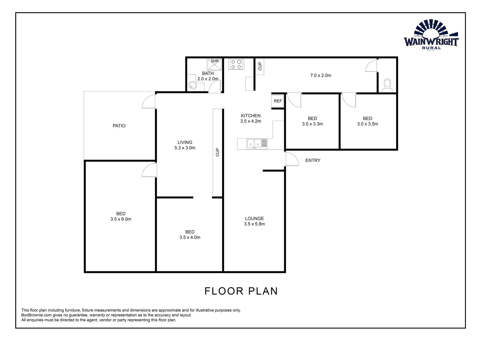 213 Kings Hill Road, Highgrove For Sale by Farmbuy.com - floorplan 1