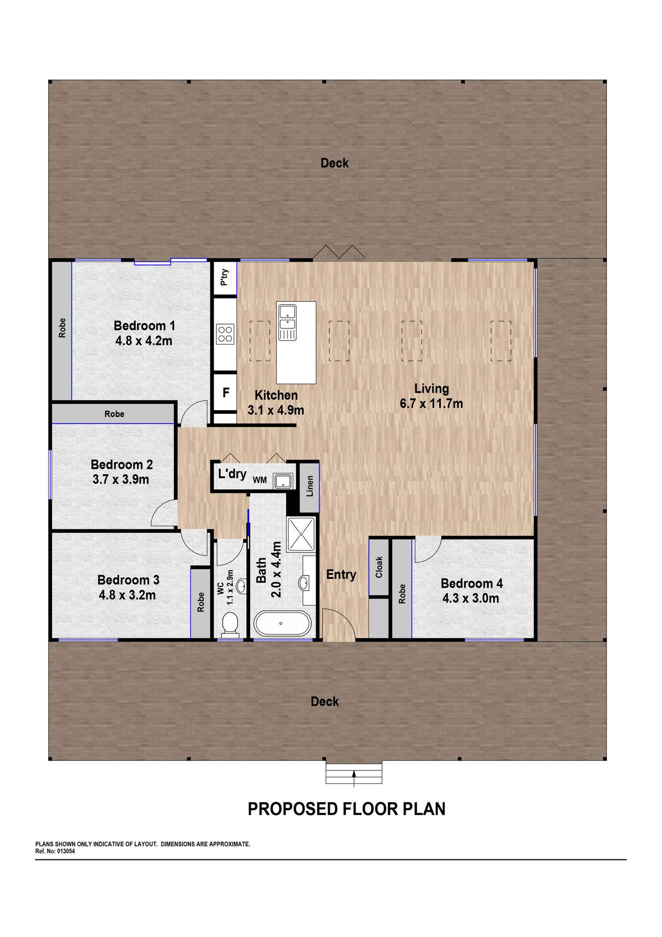 712 Sheldricks Lane, Manton For Sale by Farmbuy.com - floorplan 1