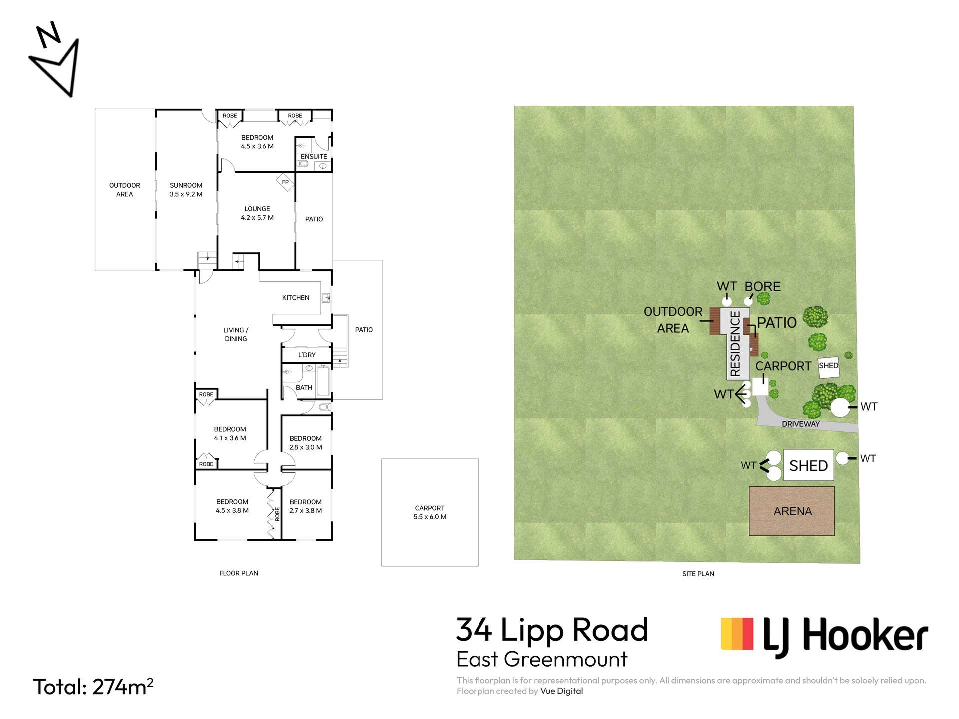 34 Lipp Road, East Greenmount For Sale by Farmbuy.com - floorplan 1