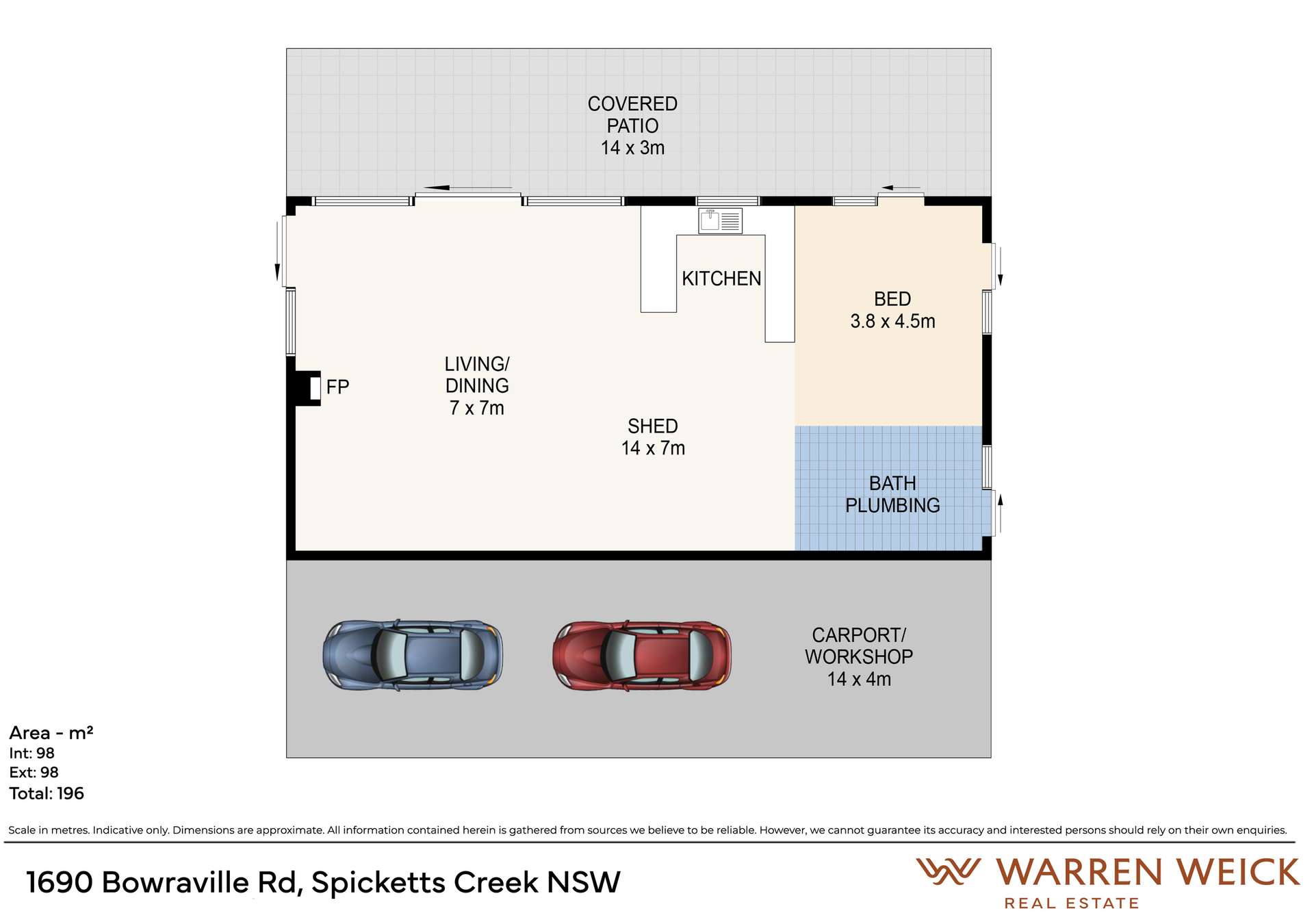 1690 Bowraville Road, Bellingen For Sale by Farmbuy.com - floorplan 1