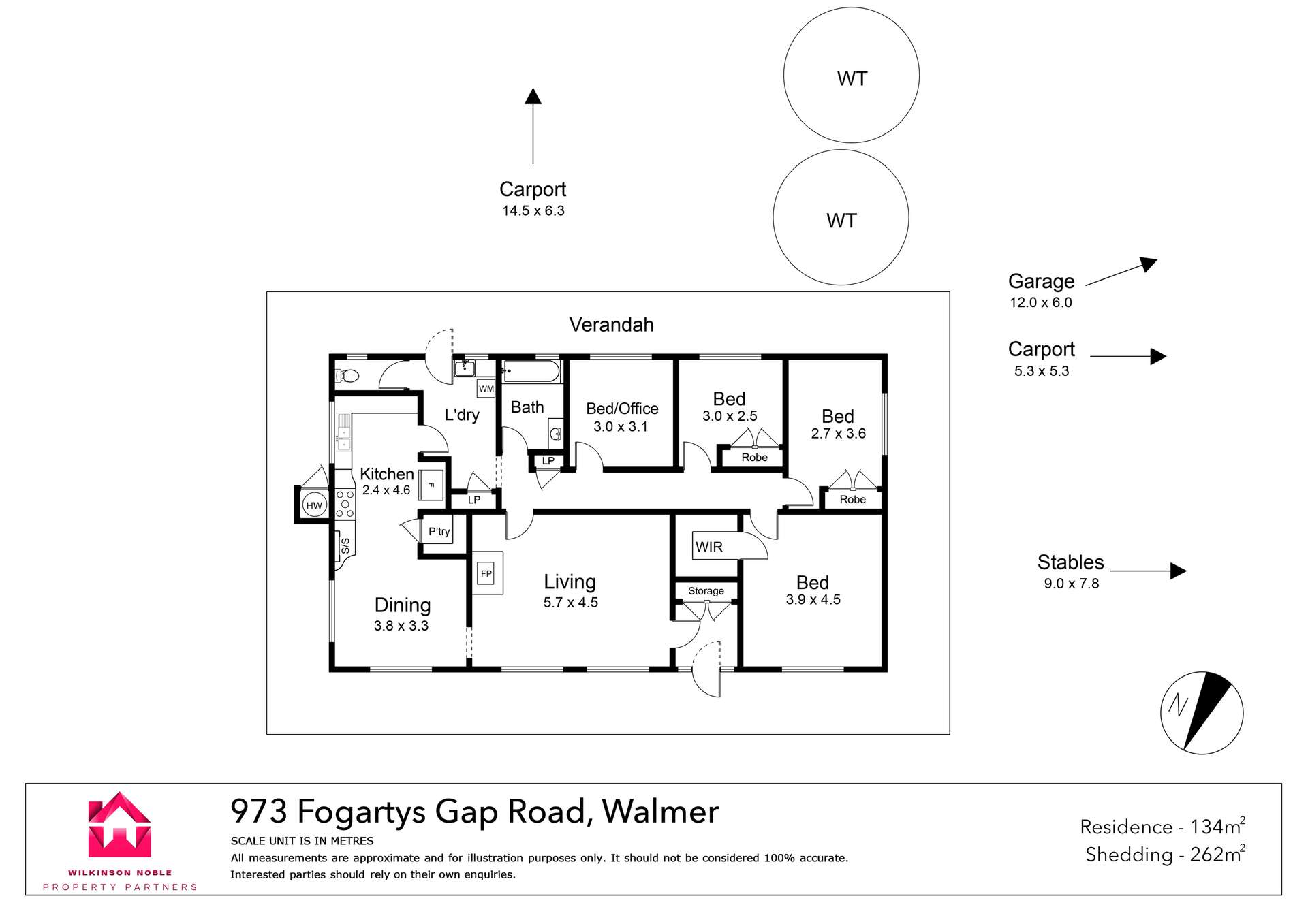 973 Fogartys Gap Road, Walmer For Sale by Farmbuy.com - floorplan 1