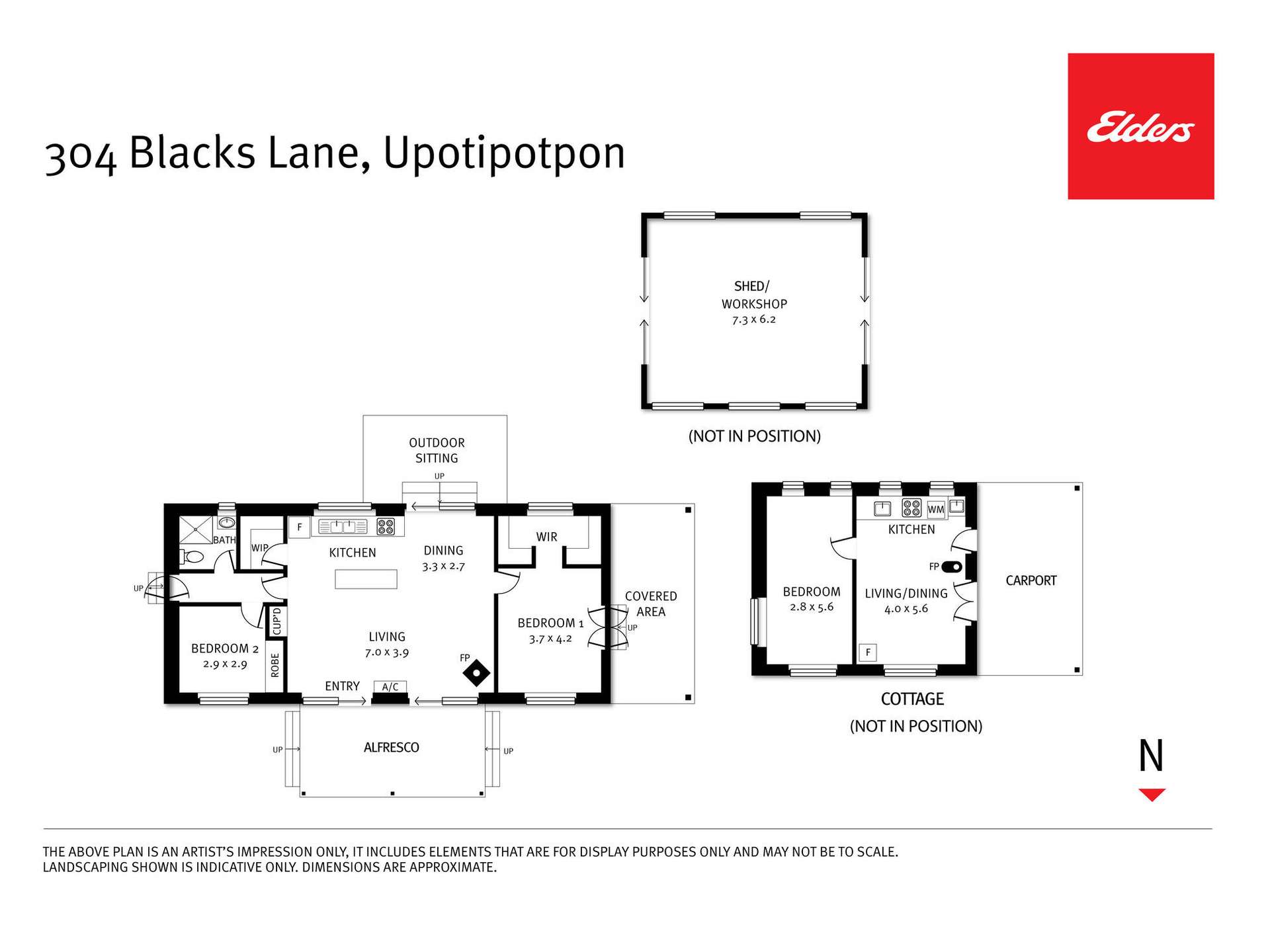 304 Blacks Lane, Upotipotpon For Sale by Farmbuy.com - floorplan 1