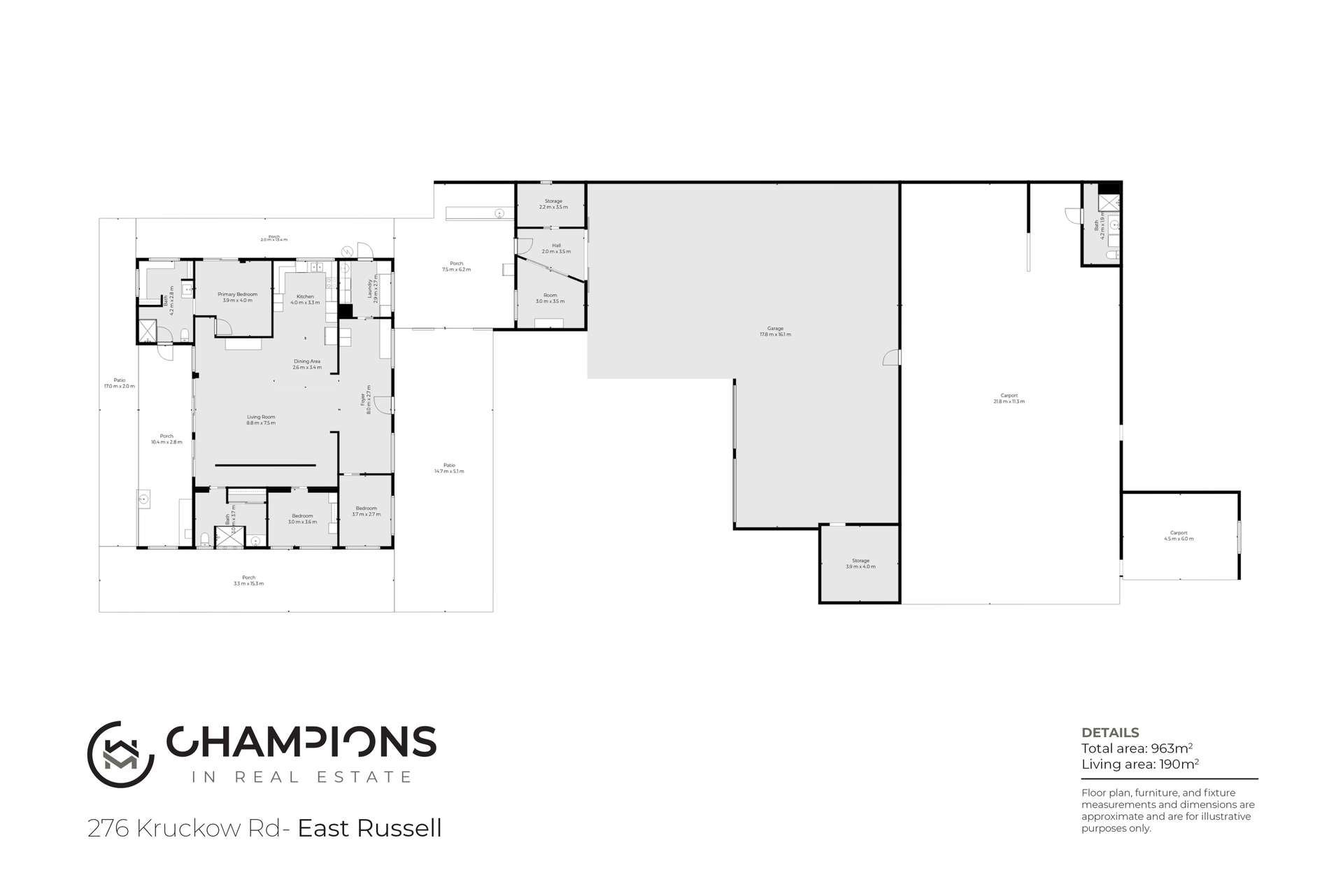 376 Kruckow Road, East Russell For Sale by Farmbuy.com - floorplan 1