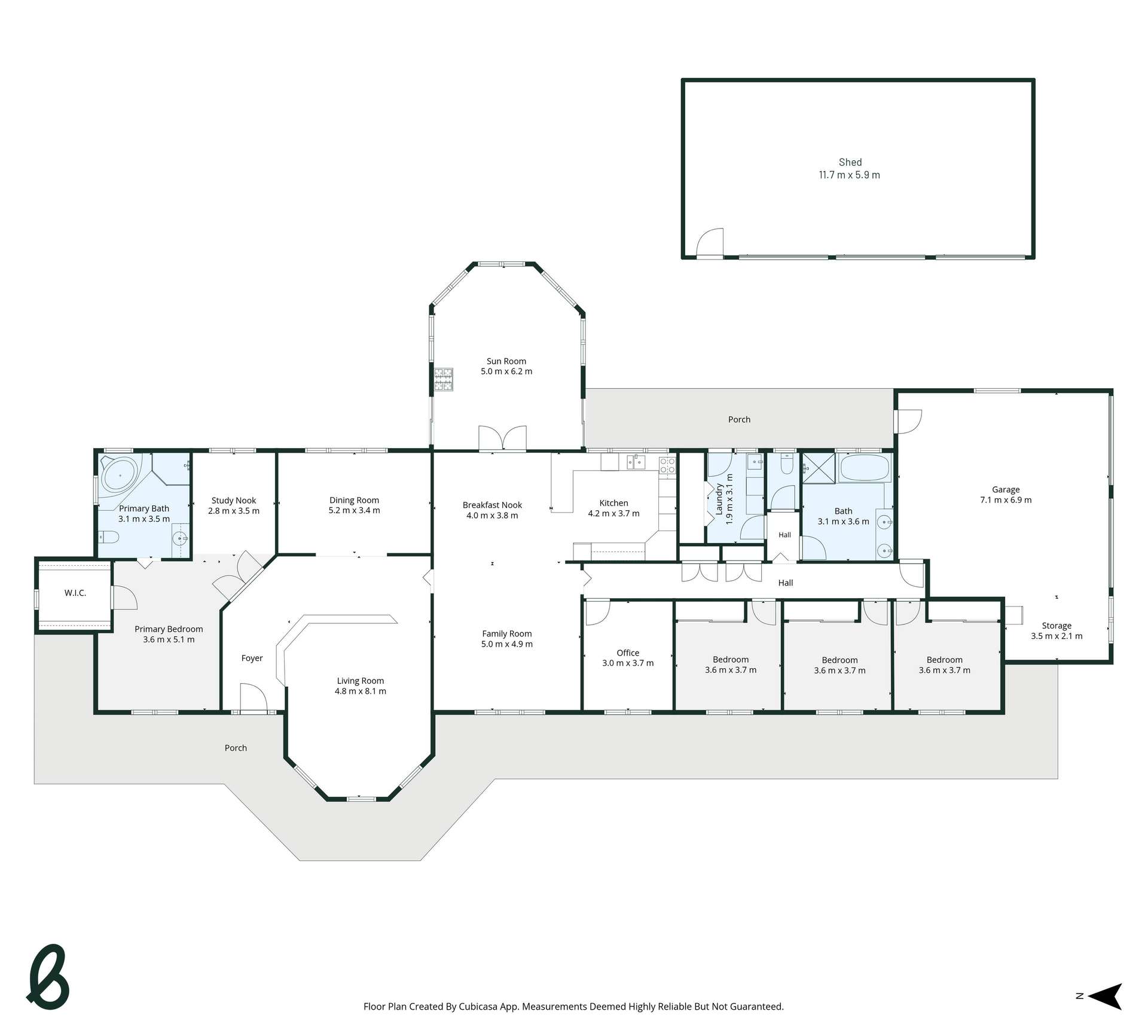 87 Hamiltons Crossing Road, Singleton Sold by Farmbuy.com - floorplan 1
