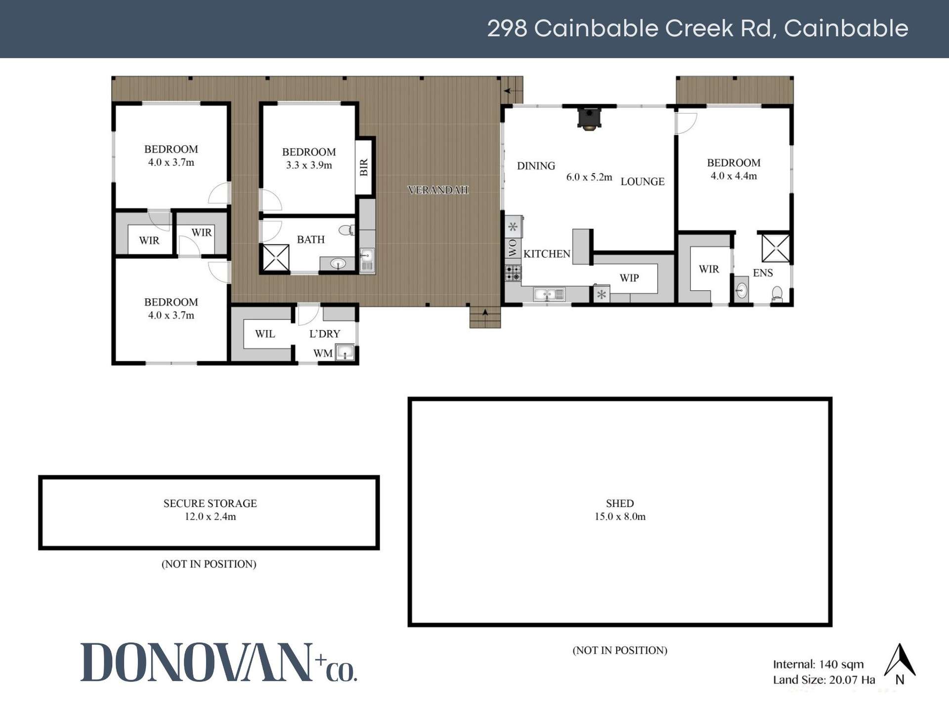298 Cainbable Creek Road, Cainbable For Sale by Farmbuy.com - floorplan 1