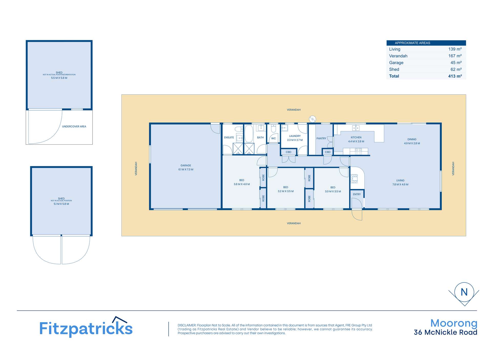 36 McNickle Road, Moorong For Sale by Farmbuy.com - floorplan 1