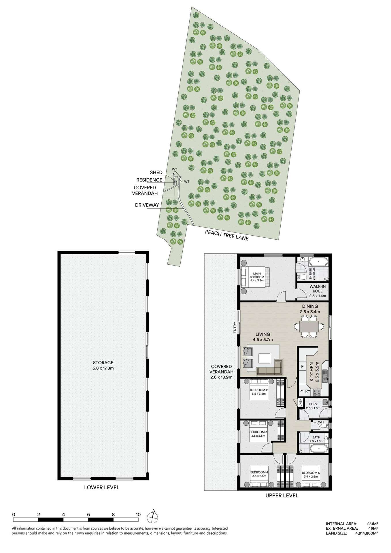 53 Peach Tree Lane, Mudgee Auction by Farmbuy.com - floorplan 1