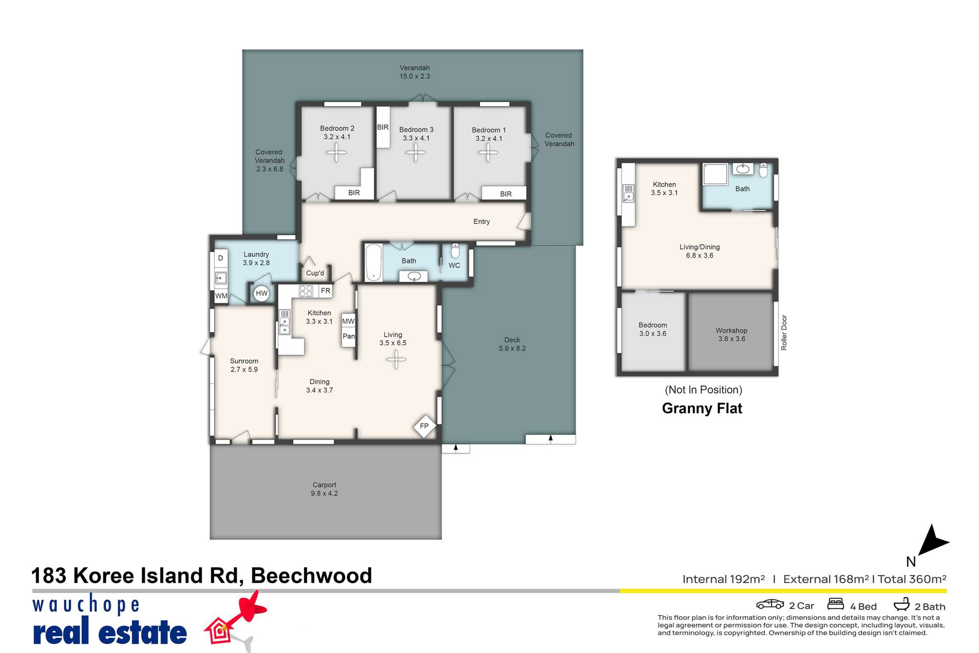 183 Koree Island Road, Beechwood For Sale by Farmbuy.com - floorplan 1