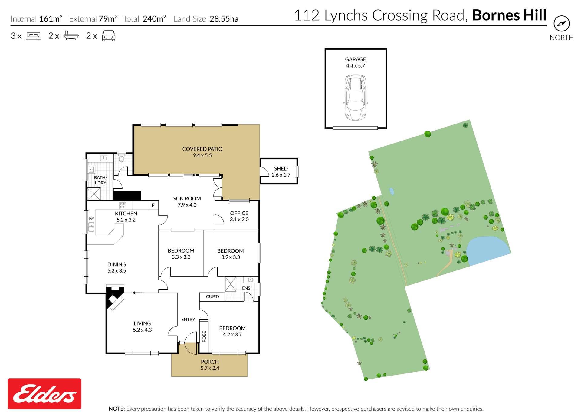 112 Lynches Crossing Road, Bornes Hill For Sale by Farmbuy.com - floorplan 1