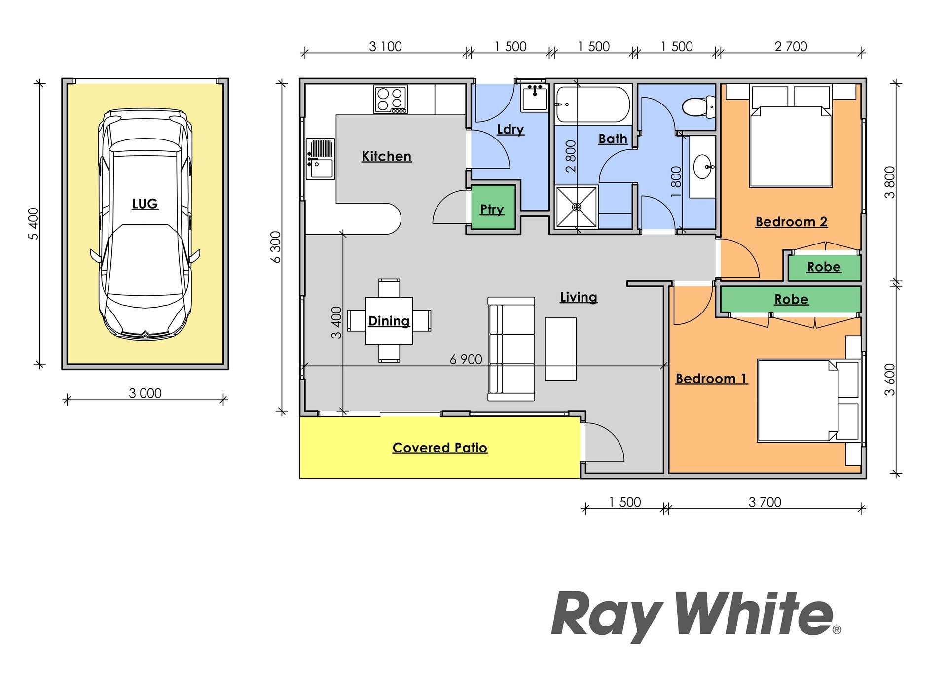 14/31 Cowper Street, Taree Sold by Farmbuy.com - floorplan 1