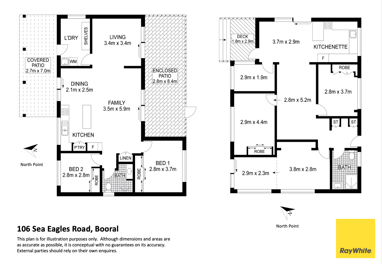106 Sea Eagles Road, Booral For Sale by Farmbuy.com - floorplan 1