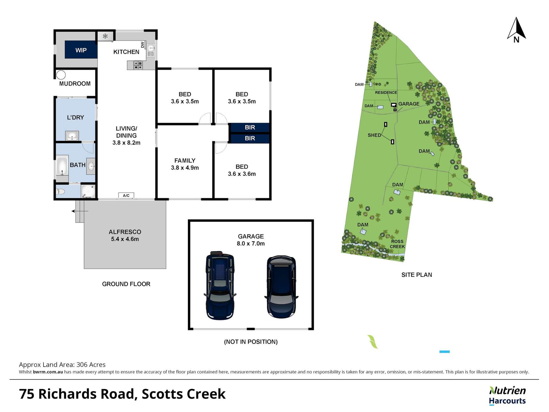 75 Richards Road, Scotts Creek For Sale by Farmbuy.com - floorplan 1