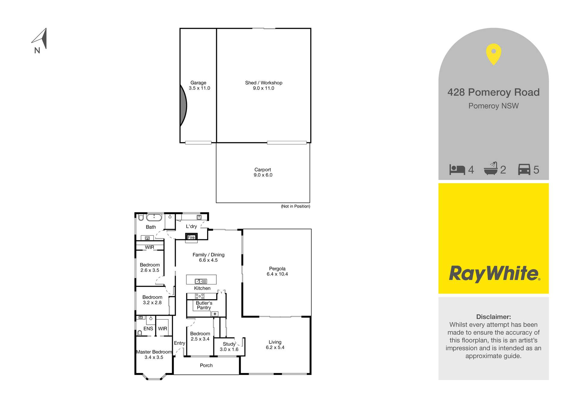 428 Pomeroy Road Mummel Via, Goulburn For Sale by Farmbuy.com - floorplan 1