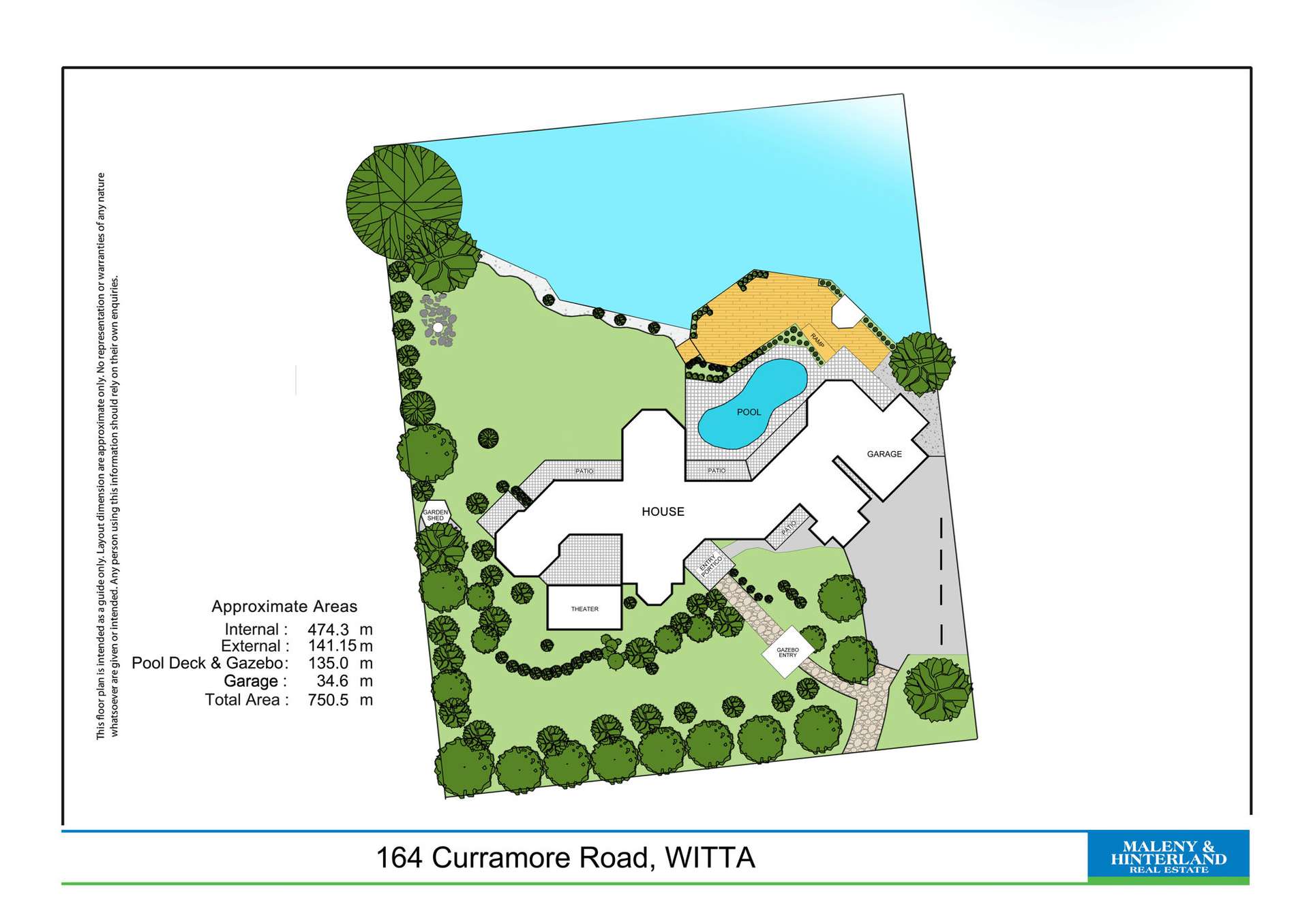 164 Curramore Road, Witta For Sale by Farmbuy.com - floorplan 2