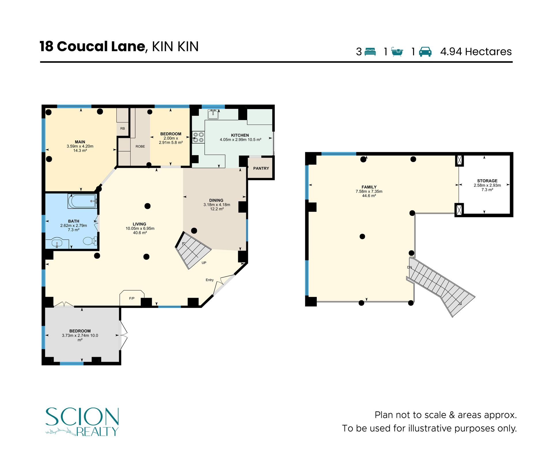 18 Coucal Lane, Kin Kin Auction by Farmbuy.com - floorplan 1