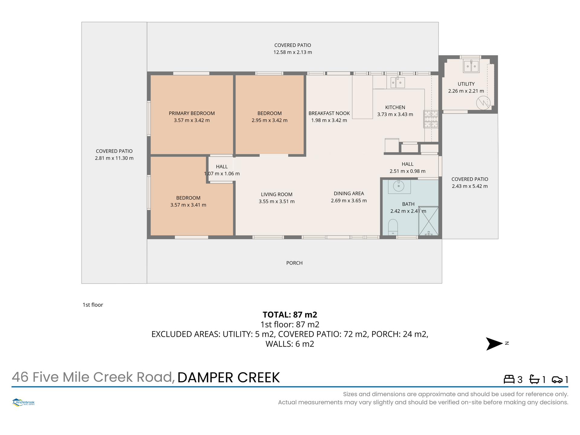 46 Five Mile Creek Road, Damper Creek For Sale by Farmbuy.com - floorplan 1