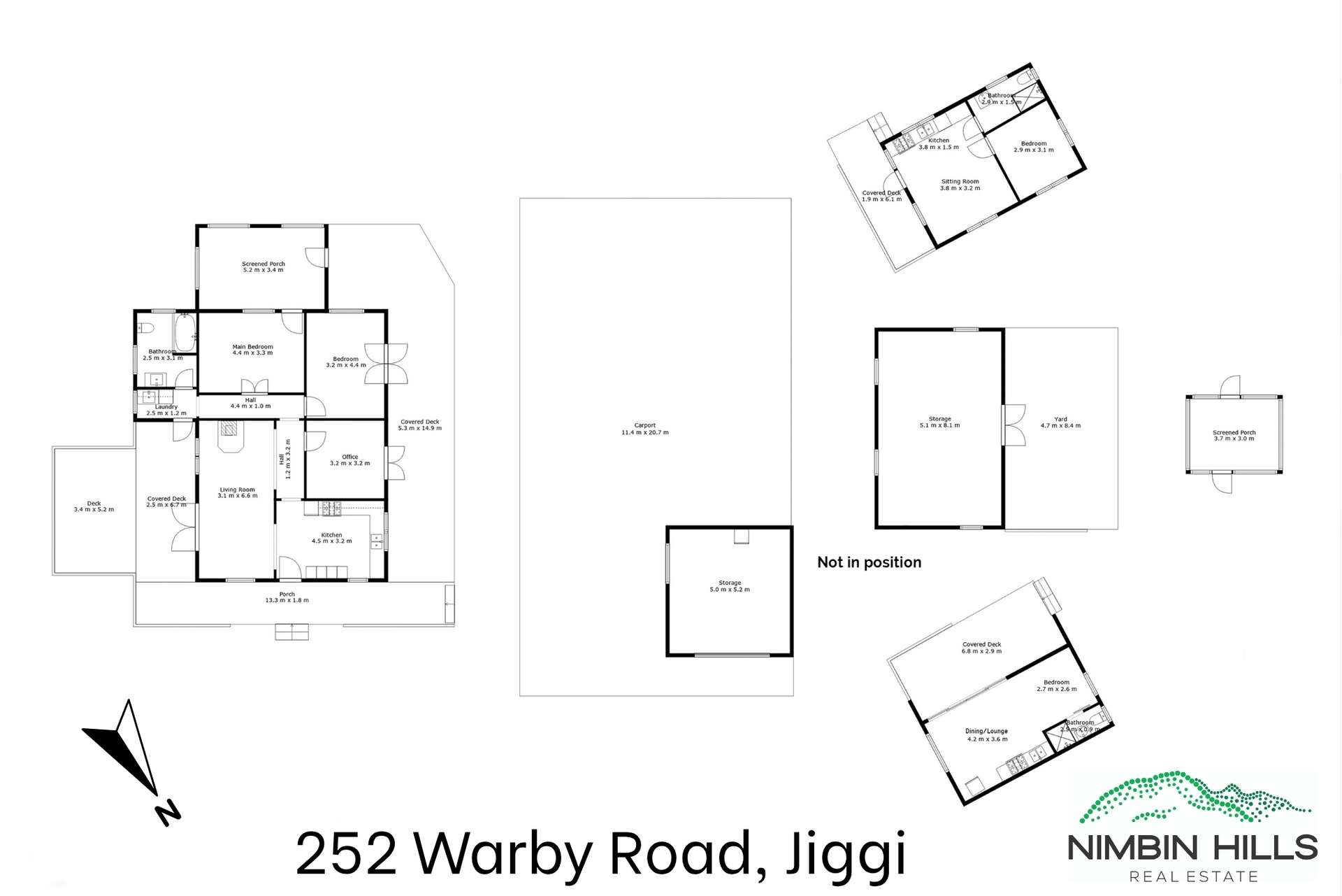 252 Warby Road, Jiggi For Sale by Farmbuy.com - floorplan 1