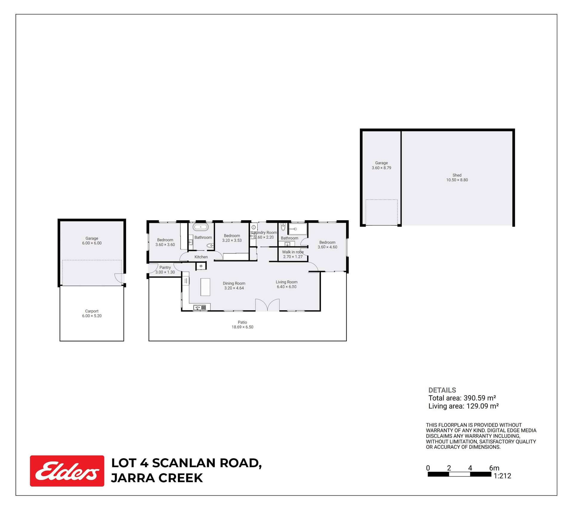 4 Scanlan Road, Tully For Sale by Farmbuy.com - floorplan 1