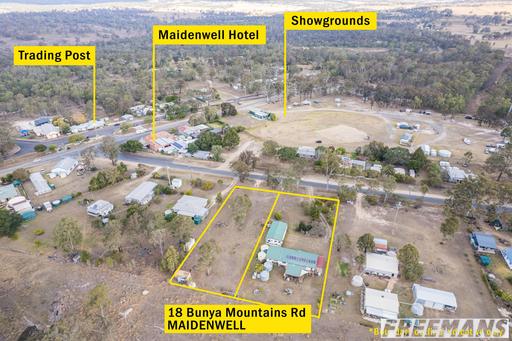 Farm For Sale - QLD - Maidenwell - 4615 - Peaceful Acreage Living - The Perfect Home Base 