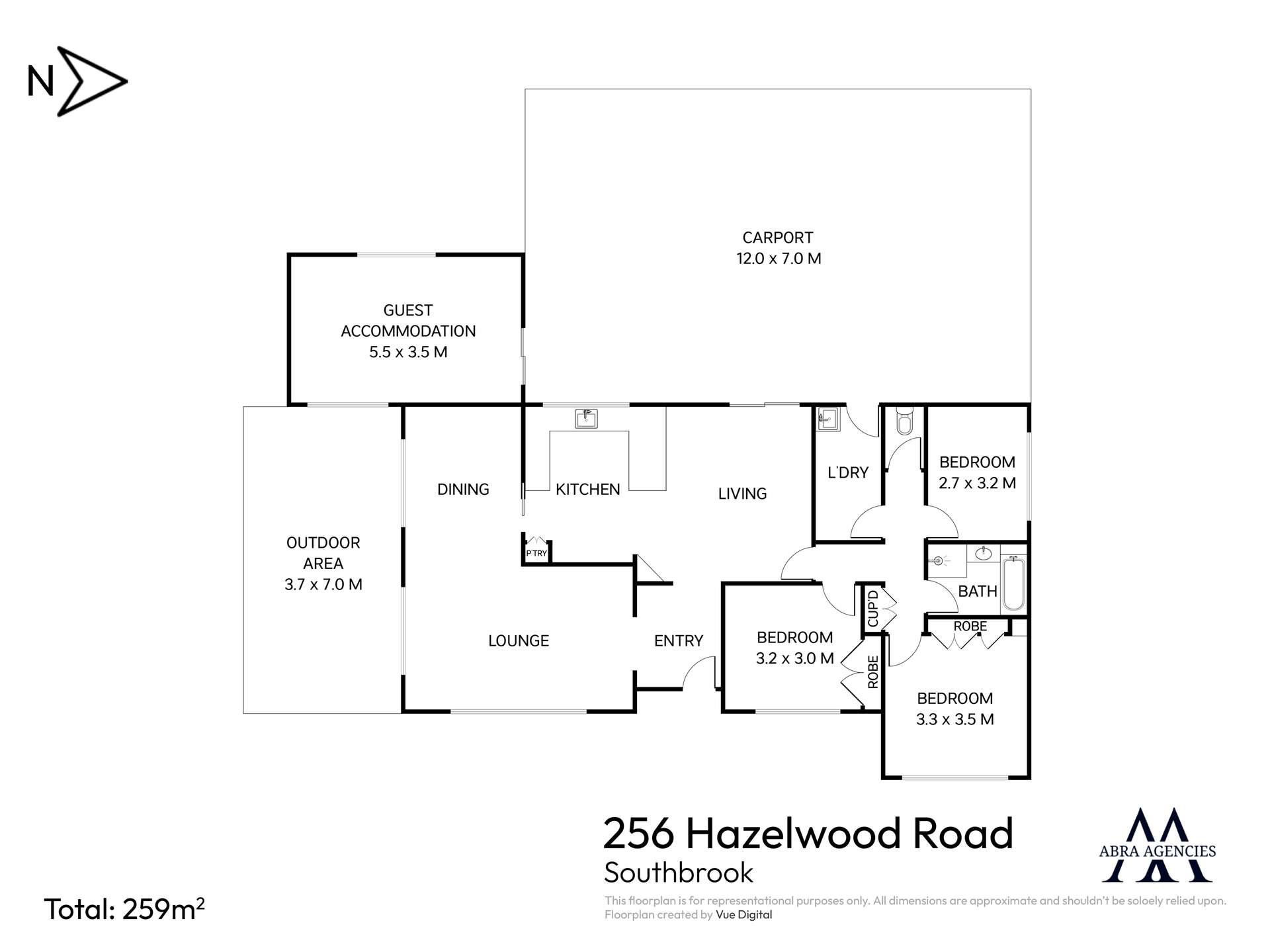 256 Hazelwood Road, Southbrook For Sale by Farmbuy.com - floorplan 1