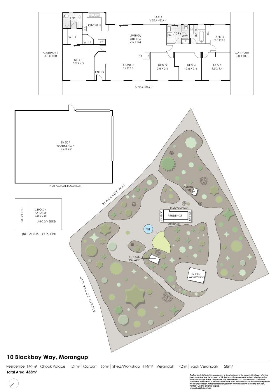 10 Blackboy Way, Morangup For Sale by Farmbuy.com - floorplan 1