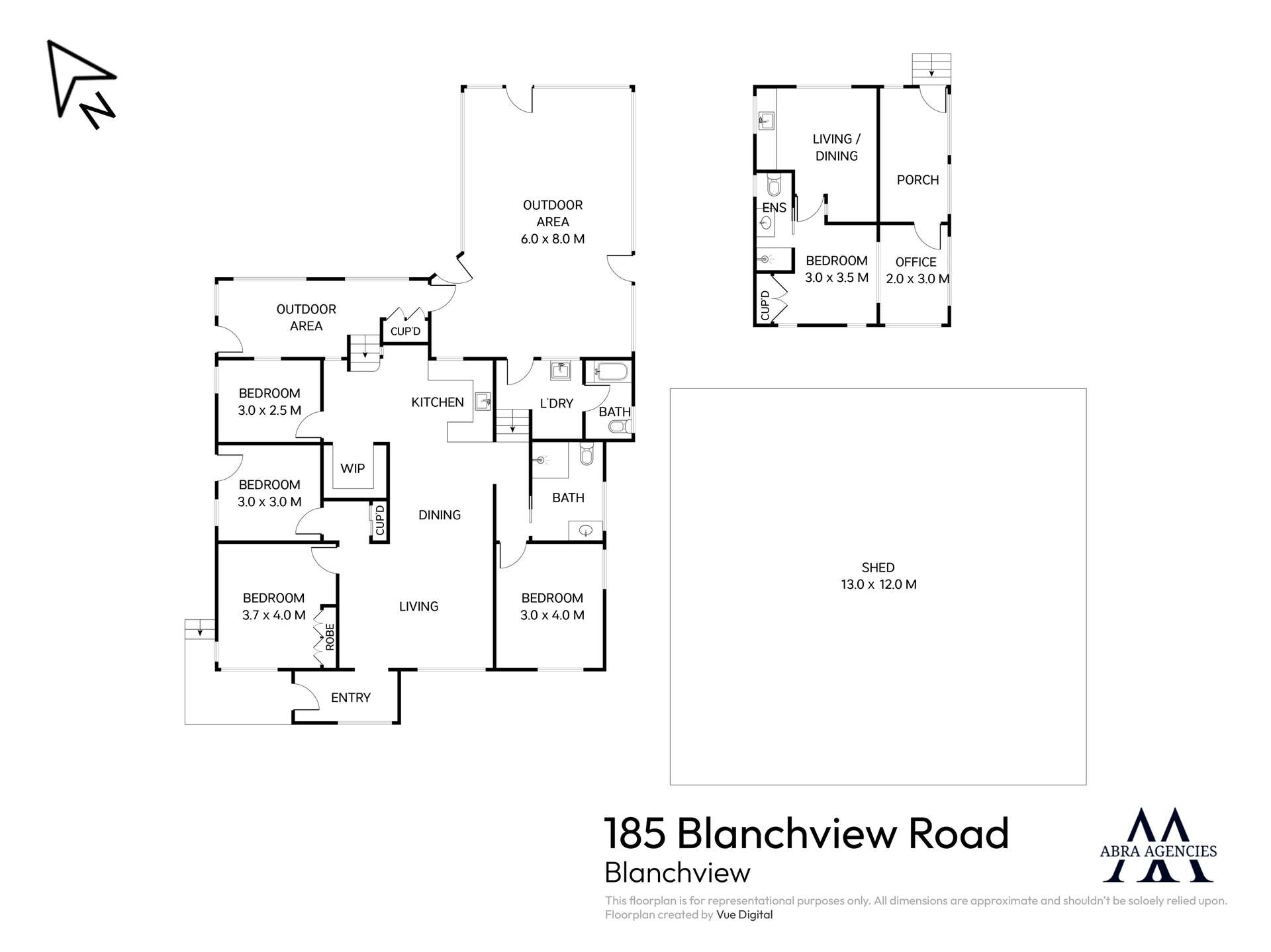 185 Blanchview Road, Blanchview For Sale by Farmbuy.com - floorplan 1