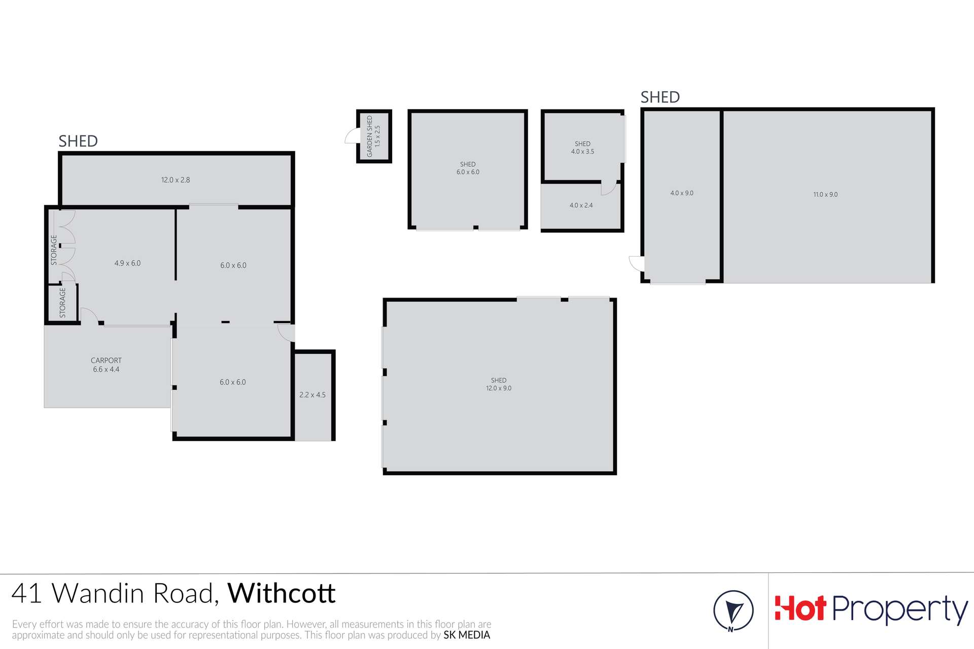 41 Wandin Road, Withcott For Sale by Farmbuy.com - floorplan 2