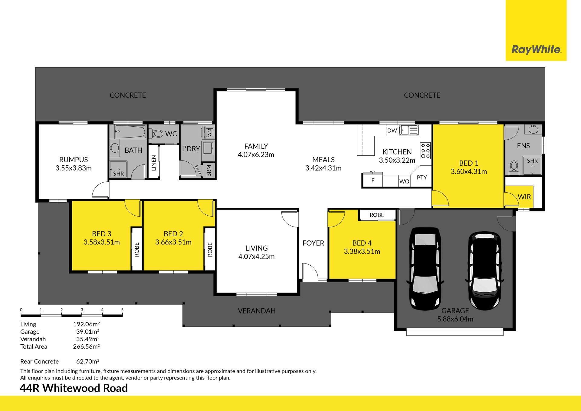 44R Whitewood Road, Dubbo For Sale by Farmbuy.com - floorplan 1