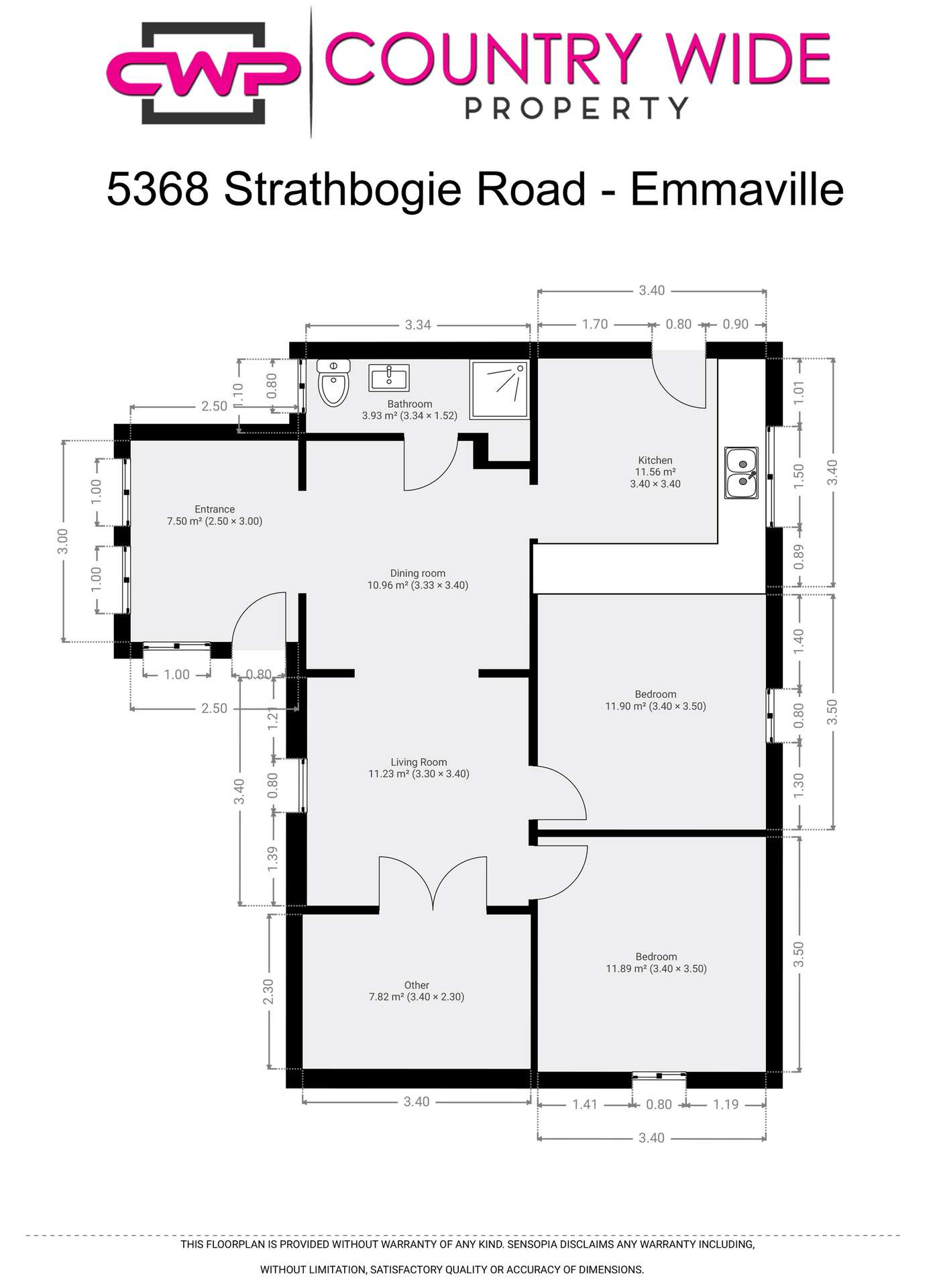 5368 Strathbogie Road, Emmaville For Sale by Farmbuy.com - floorplan 1