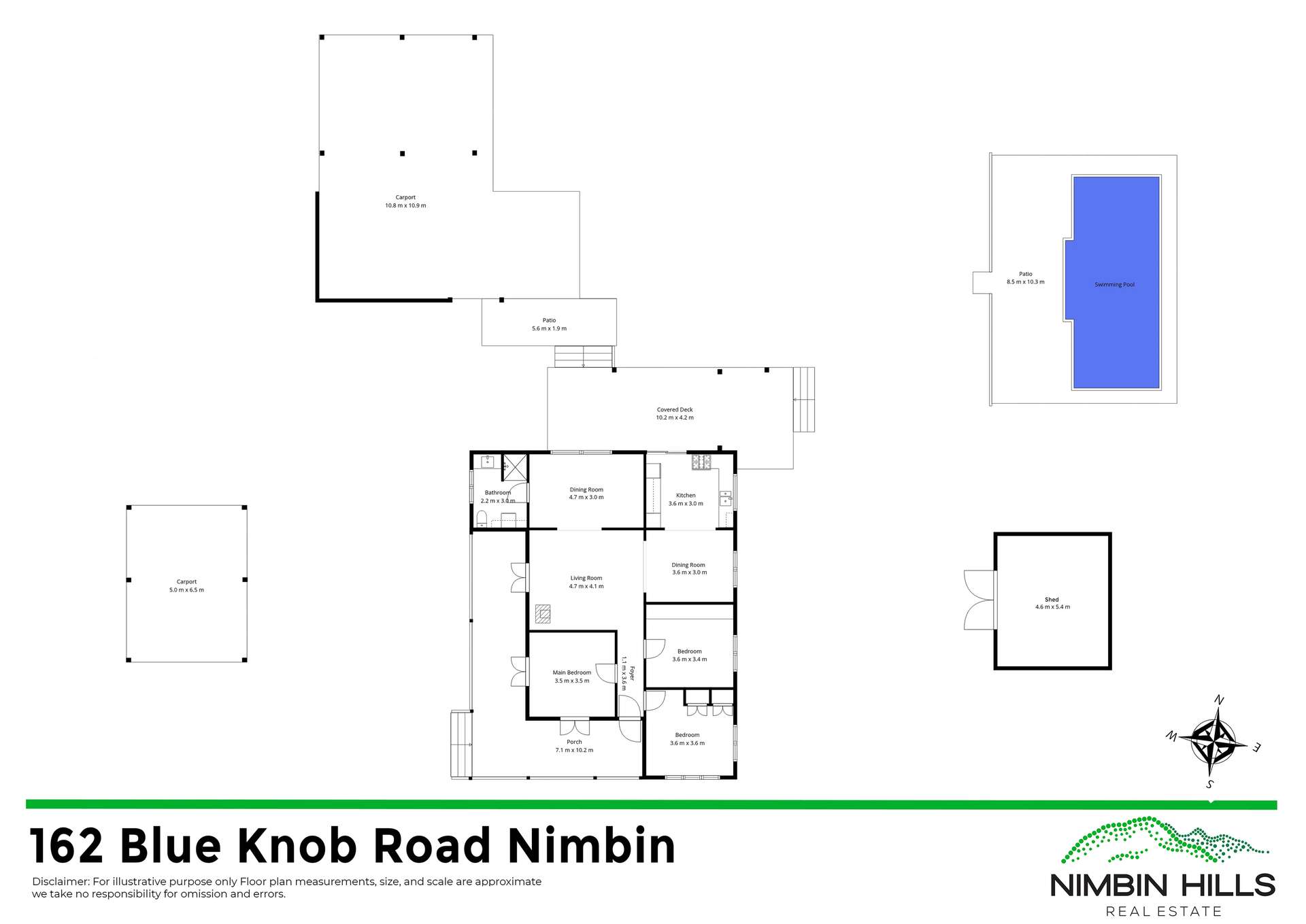 162 BLUE KNOB ROAD, Nimbin For Sale by Farmbuy.com - floorplan 1