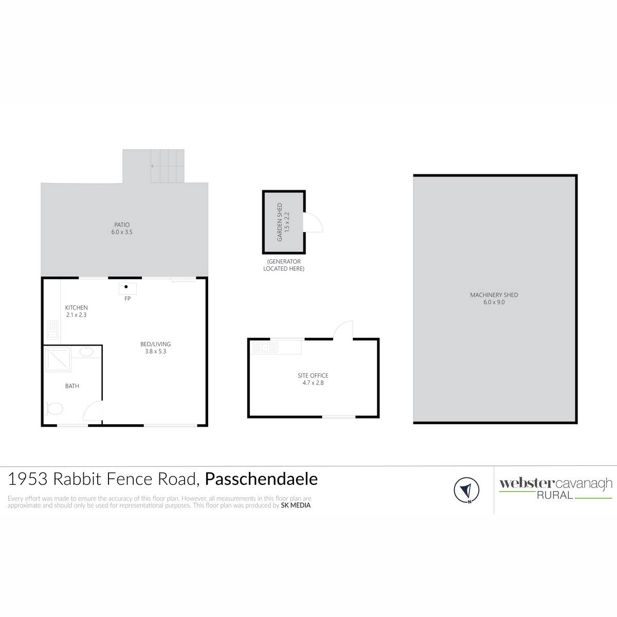 1953 Rabbit Fence Road, Dalveen For Sale by Farmbuy.com - floorplan 1