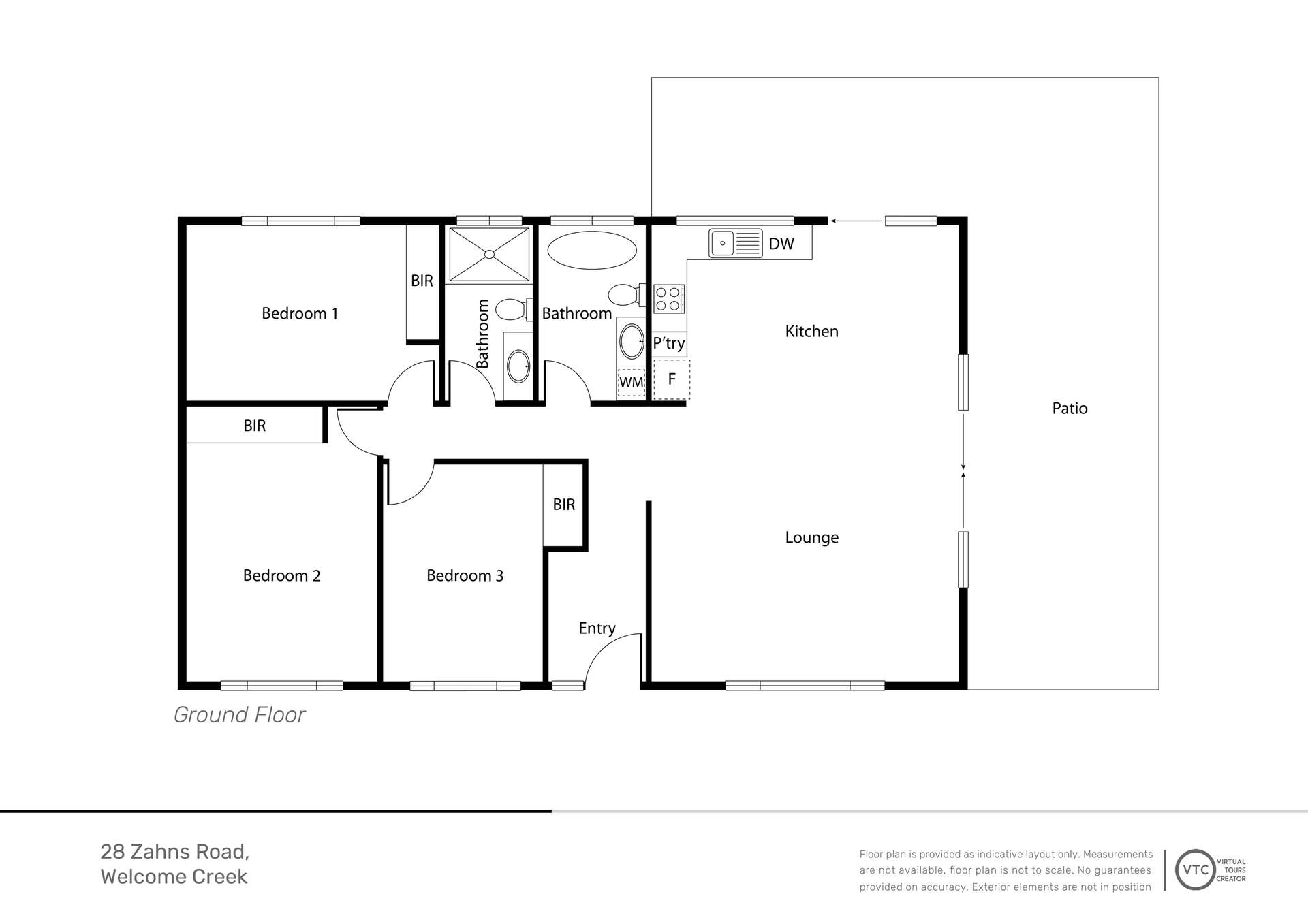 28 Zahns Road, Welcome Creek For Sale by Farmbuy.com - floorplan 1