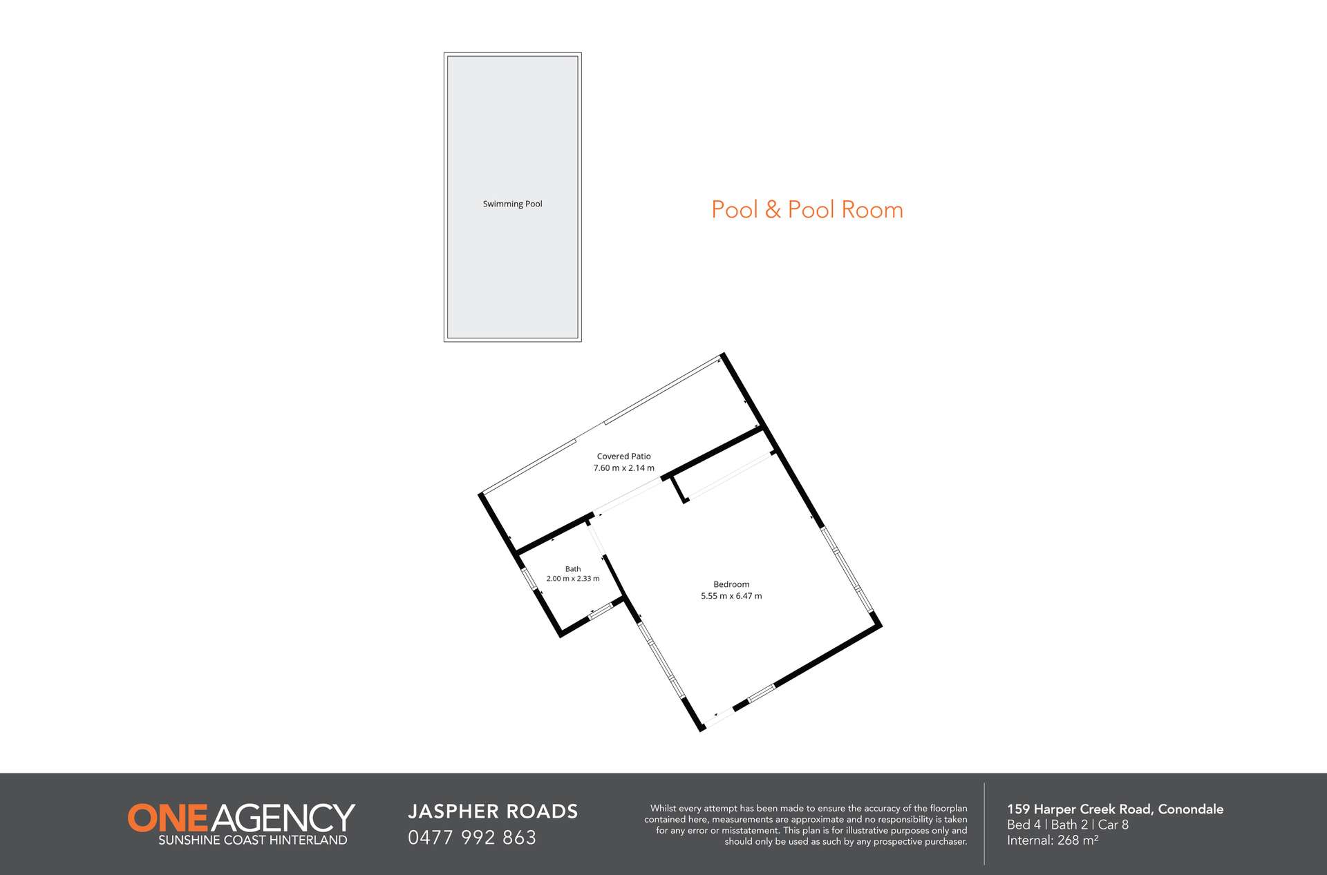 159 Harper Creek Road, Conondale For Sale by Farmbuy.com - floorplan 2