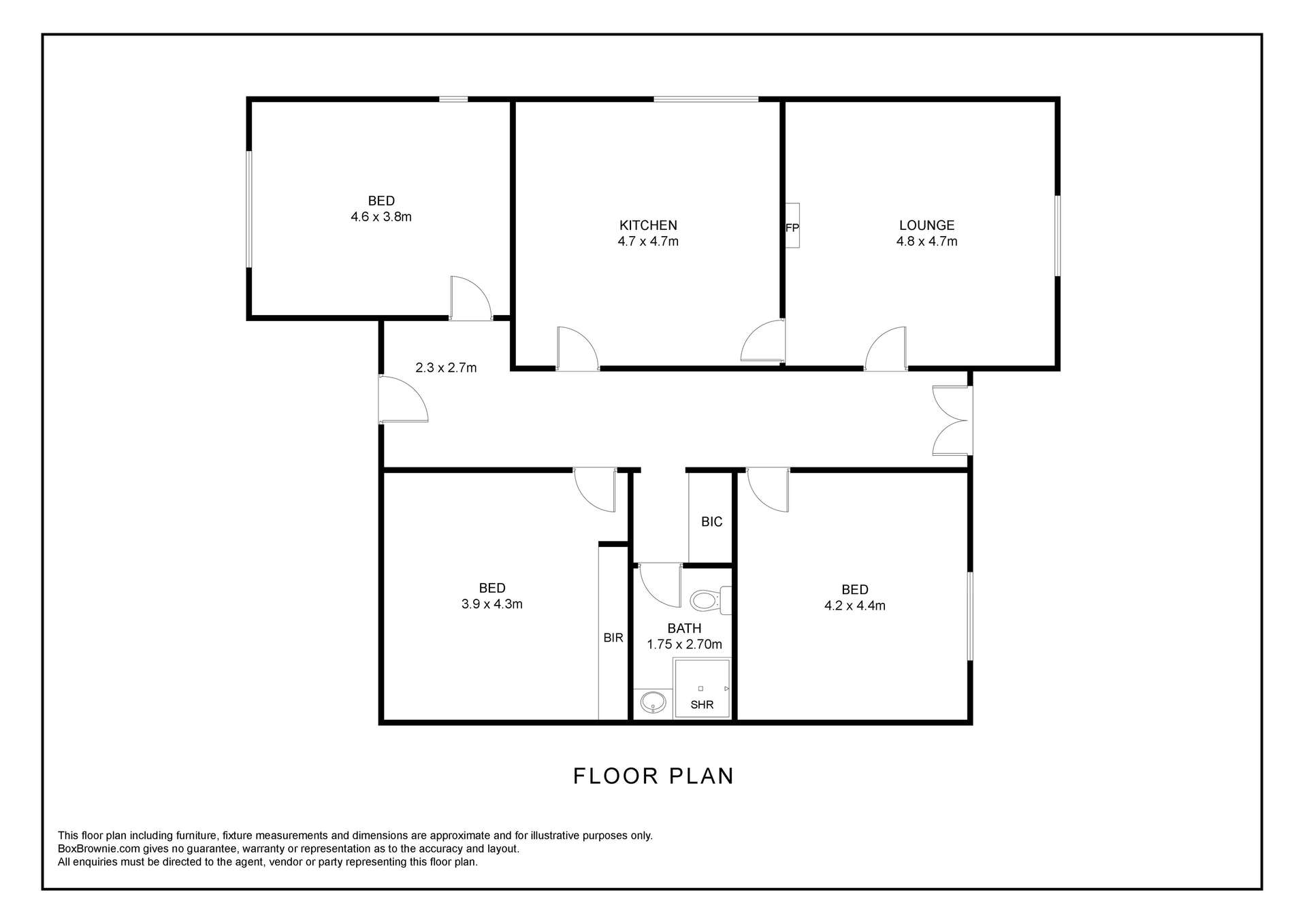 8158 Spencer Highway, Alford For Sale by Farmbuy.com - floorplan 1