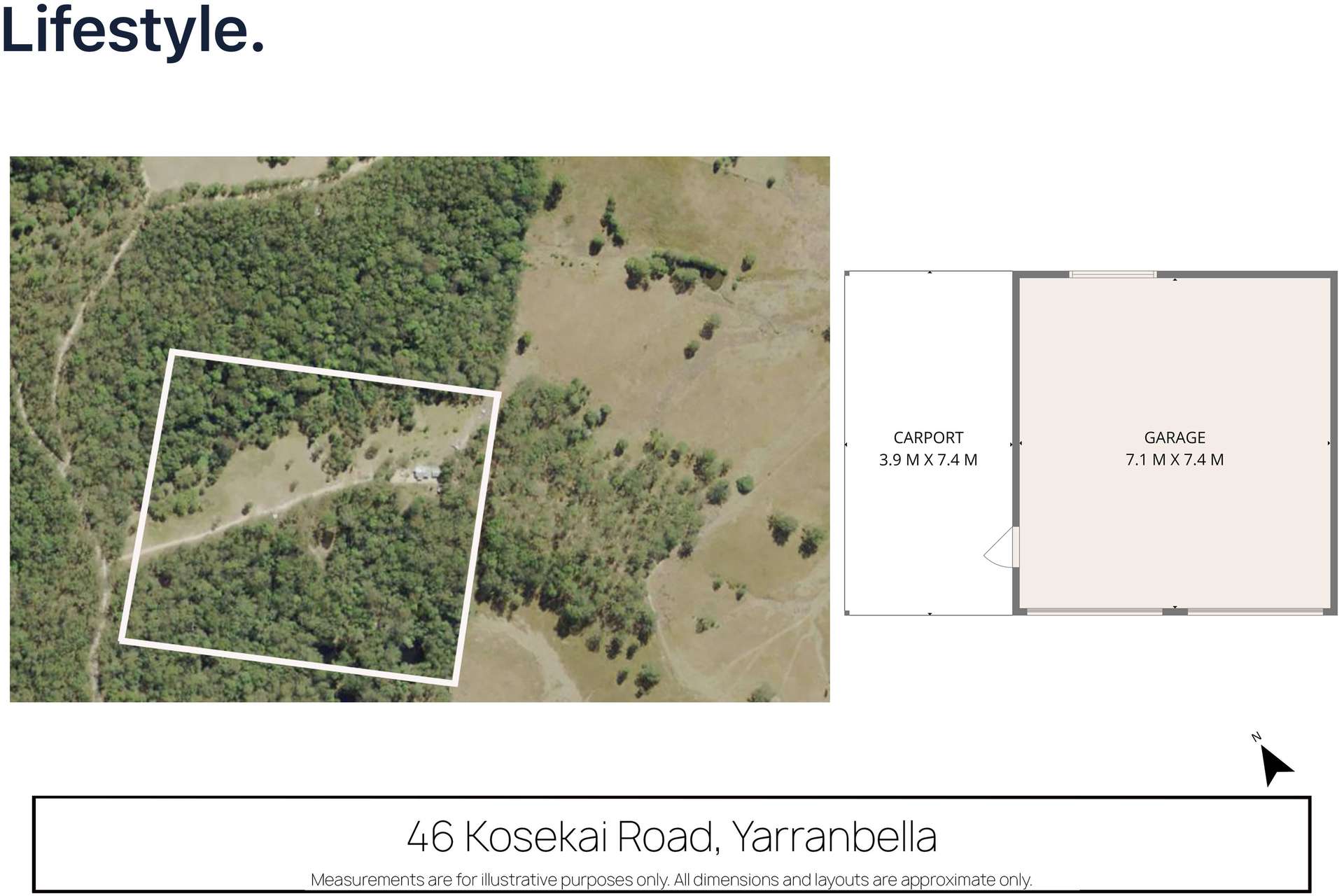 46 Kosekai Road, Yarranbella For Sale by Farmbuy.com - floorplan 1