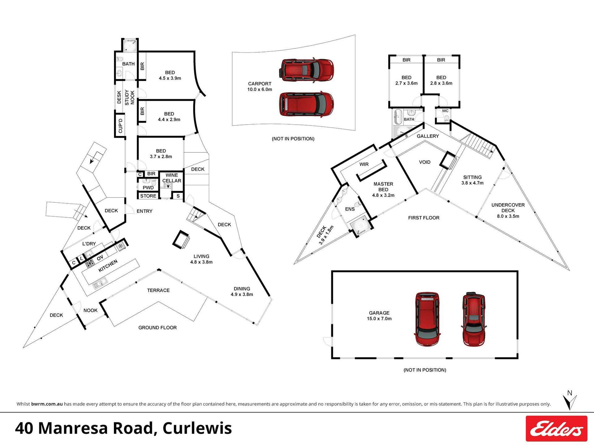 40 Manresa Road, Curlewis For Sale by Farmbuy.com - floorplan 1