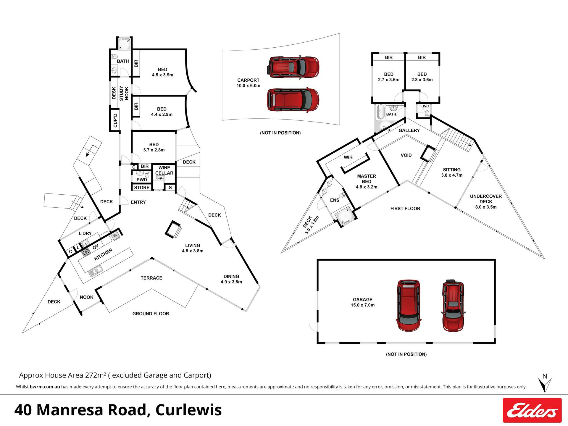 40 Manresa Road, Curlewis For Sale by Farmbuy.com - floorplan 1