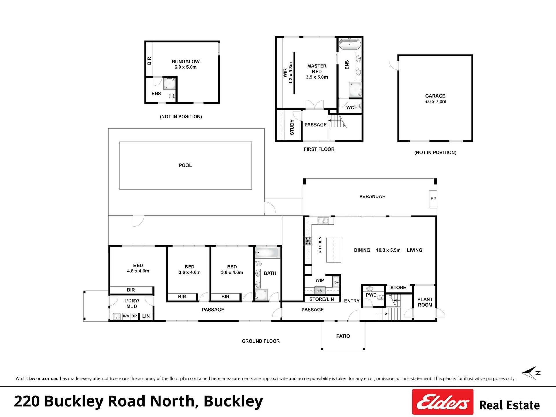 220 Buckley Road North, Buckley For Sale by Farmbuy.com - floorplan 1