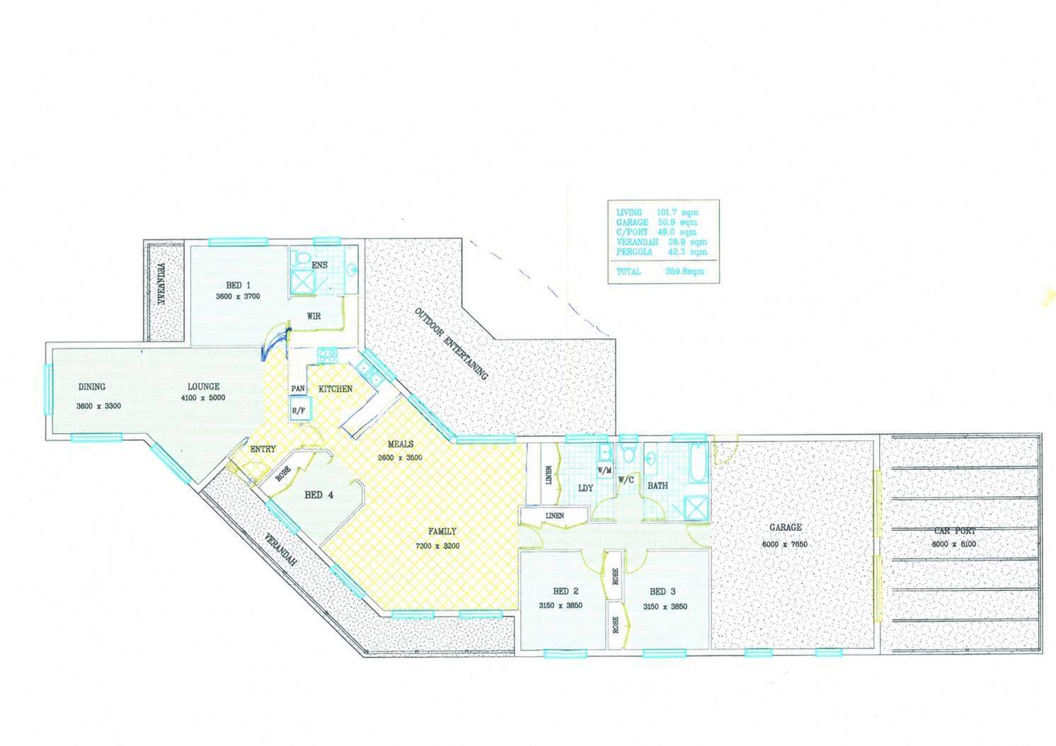 69 Sunset Lane, Wagga Wagga Auction by Farmbuy.com - floorplan 1