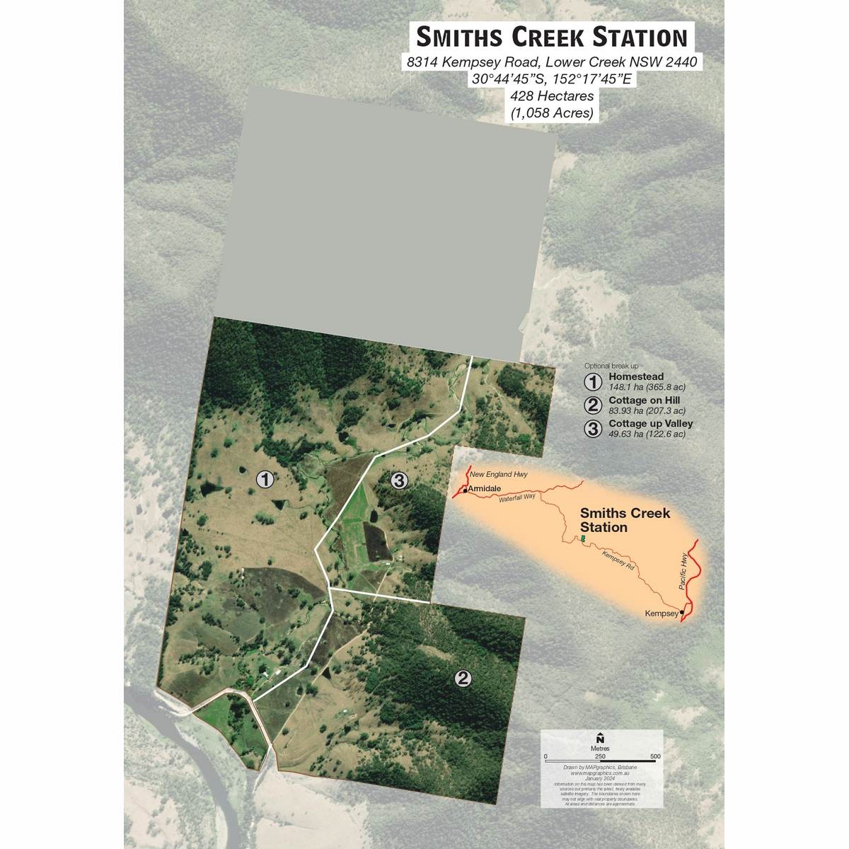 Smiths Creek Station (Block 1), Kempsey For Sale by Farmbuy.com - floorplan 2