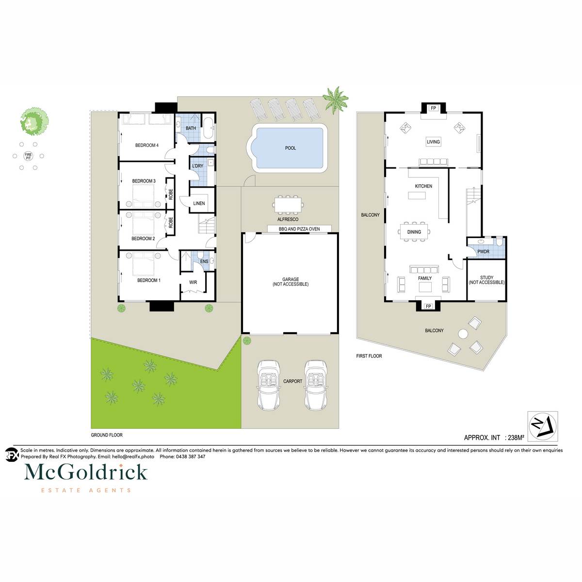 100a Devitts Lane, Meroo Meadow For Sale by Farmbuy.com - floorplan 1