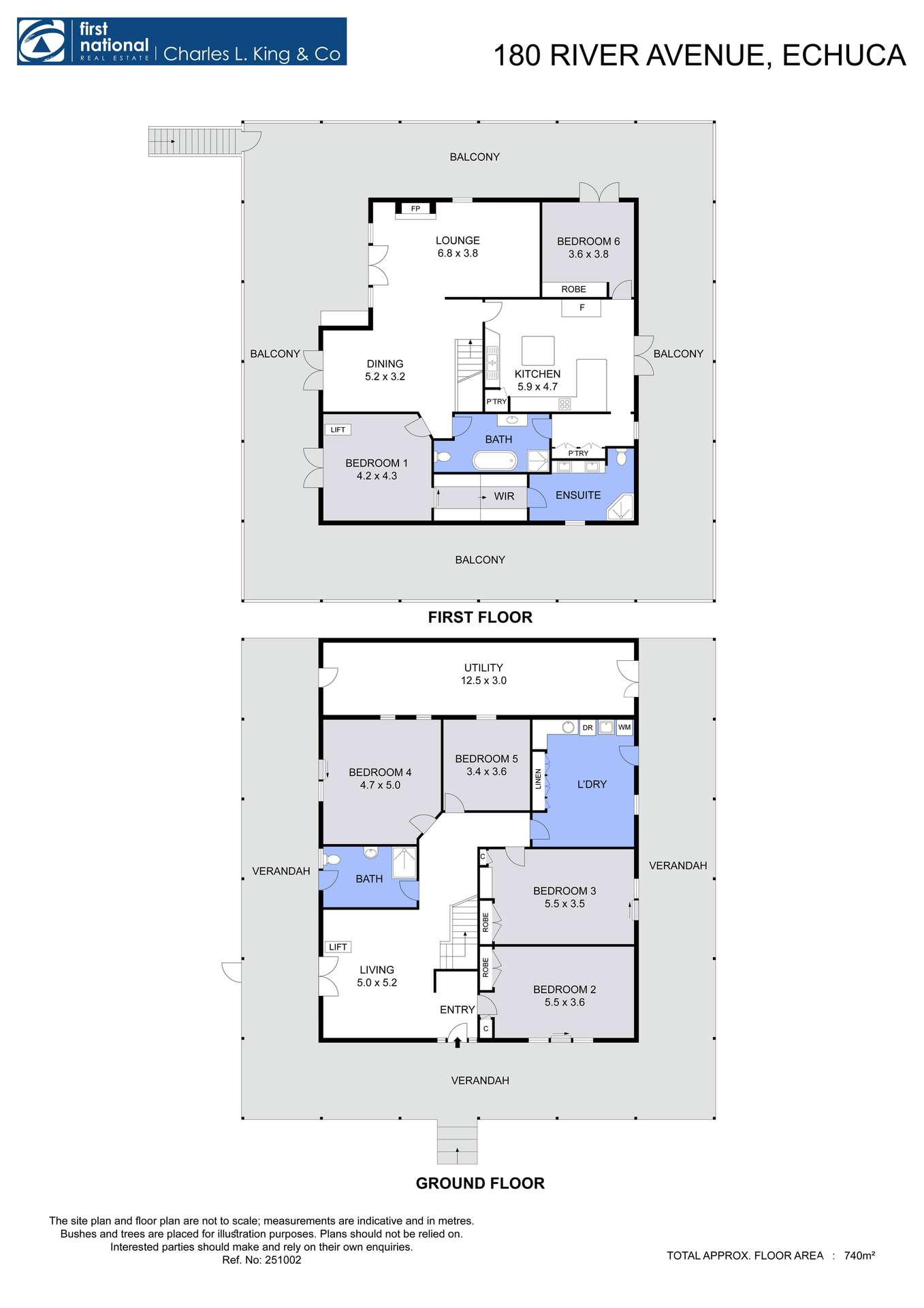 180 River Avenue, Echuca For Sale by Farmbuy.com - floorplan 1