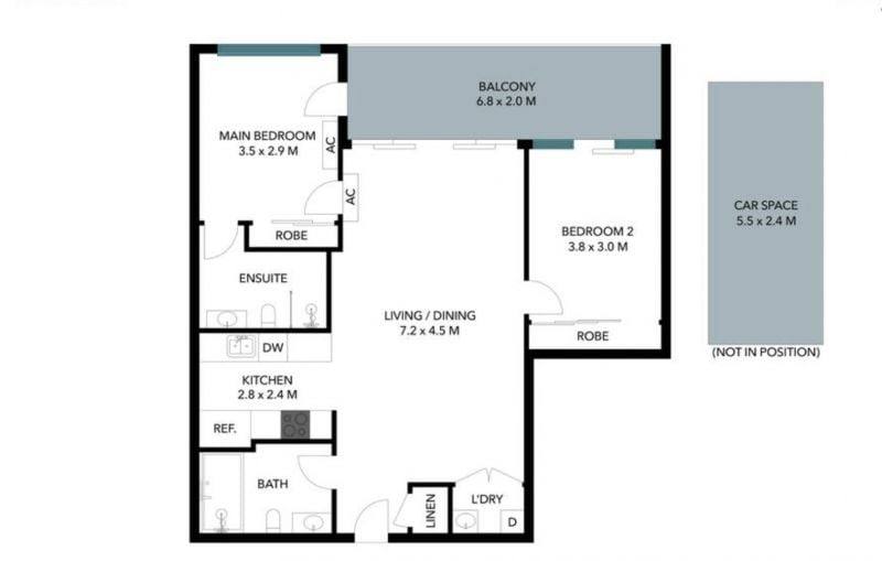 604b/8 Cowper Street, Parramatta For Sale by Farmbuy.com - floorplan 1