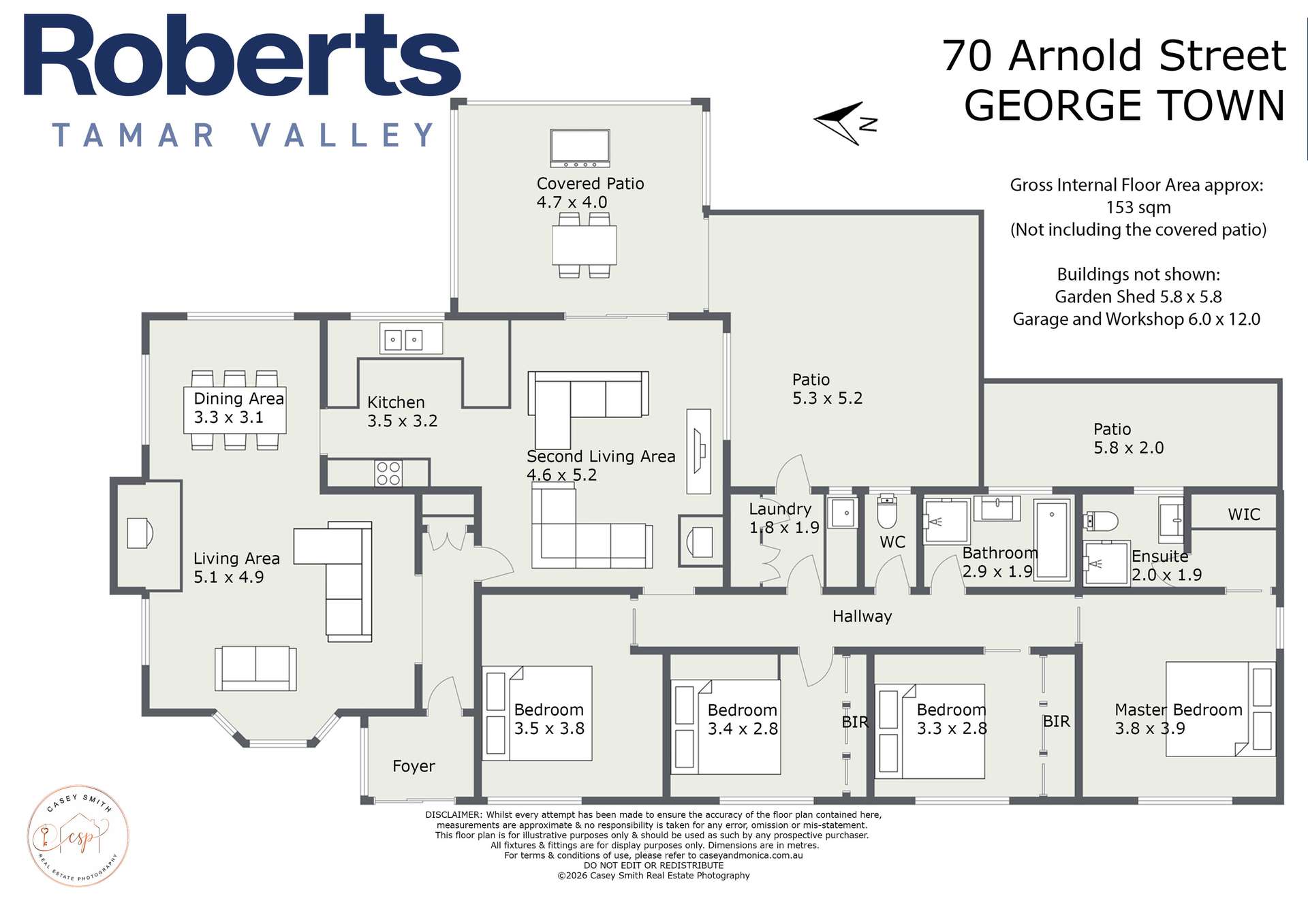 70 Arnold Street, George Town For Sale by Farmbuy.com - floorplan 1