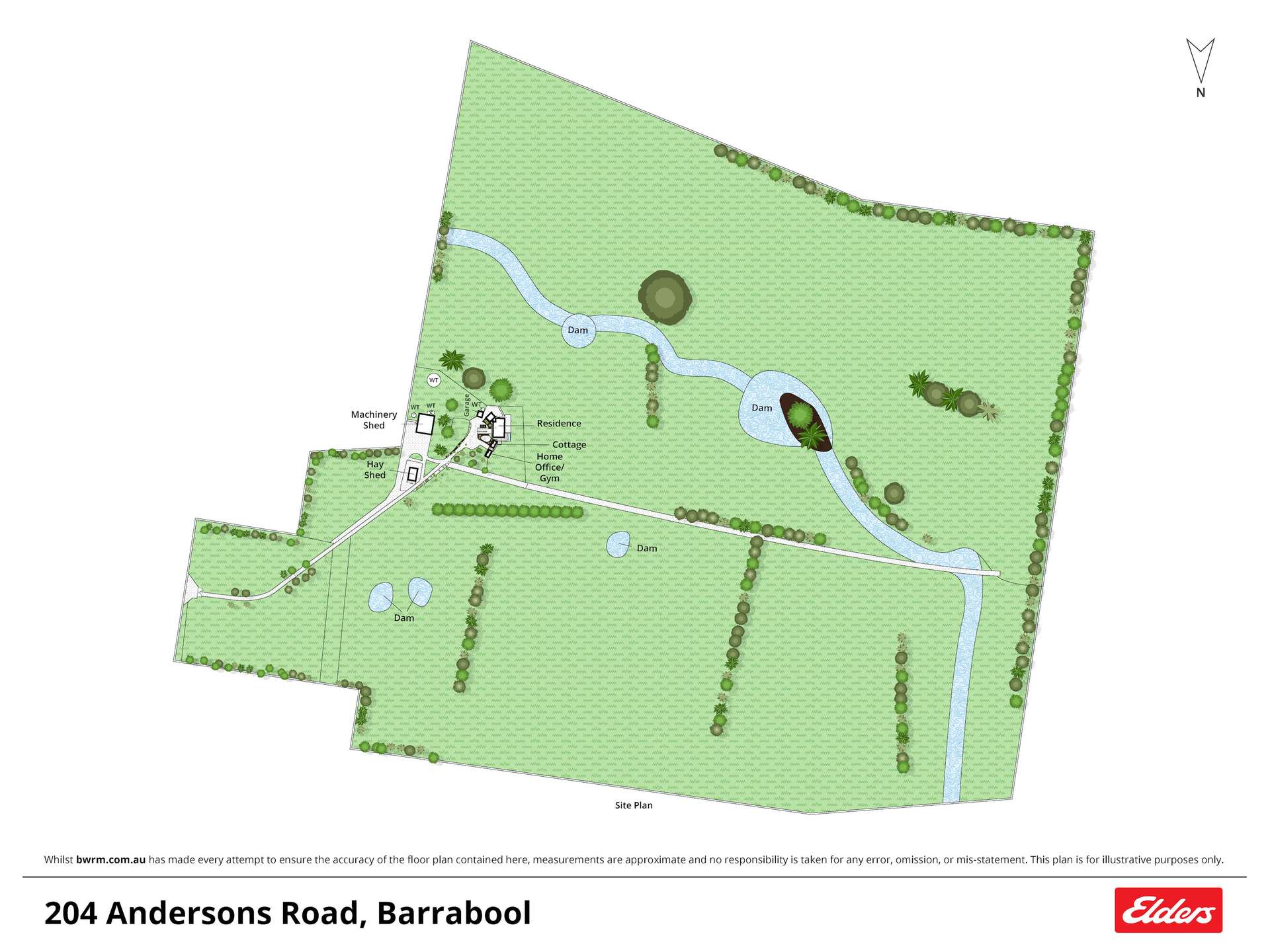 204 Andersons Road, Barrabool For Sale by Farmbuy.com - floorplan 2