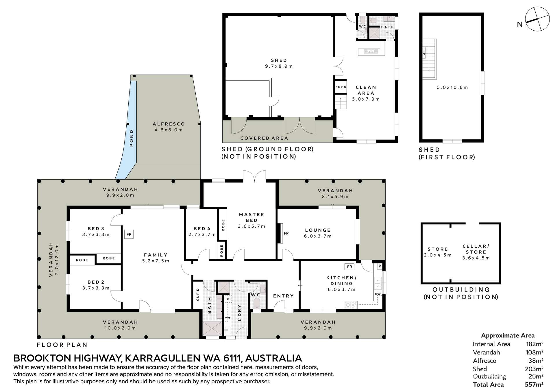 Karragullen For Sale by Farmbuy.com - floorplan 1