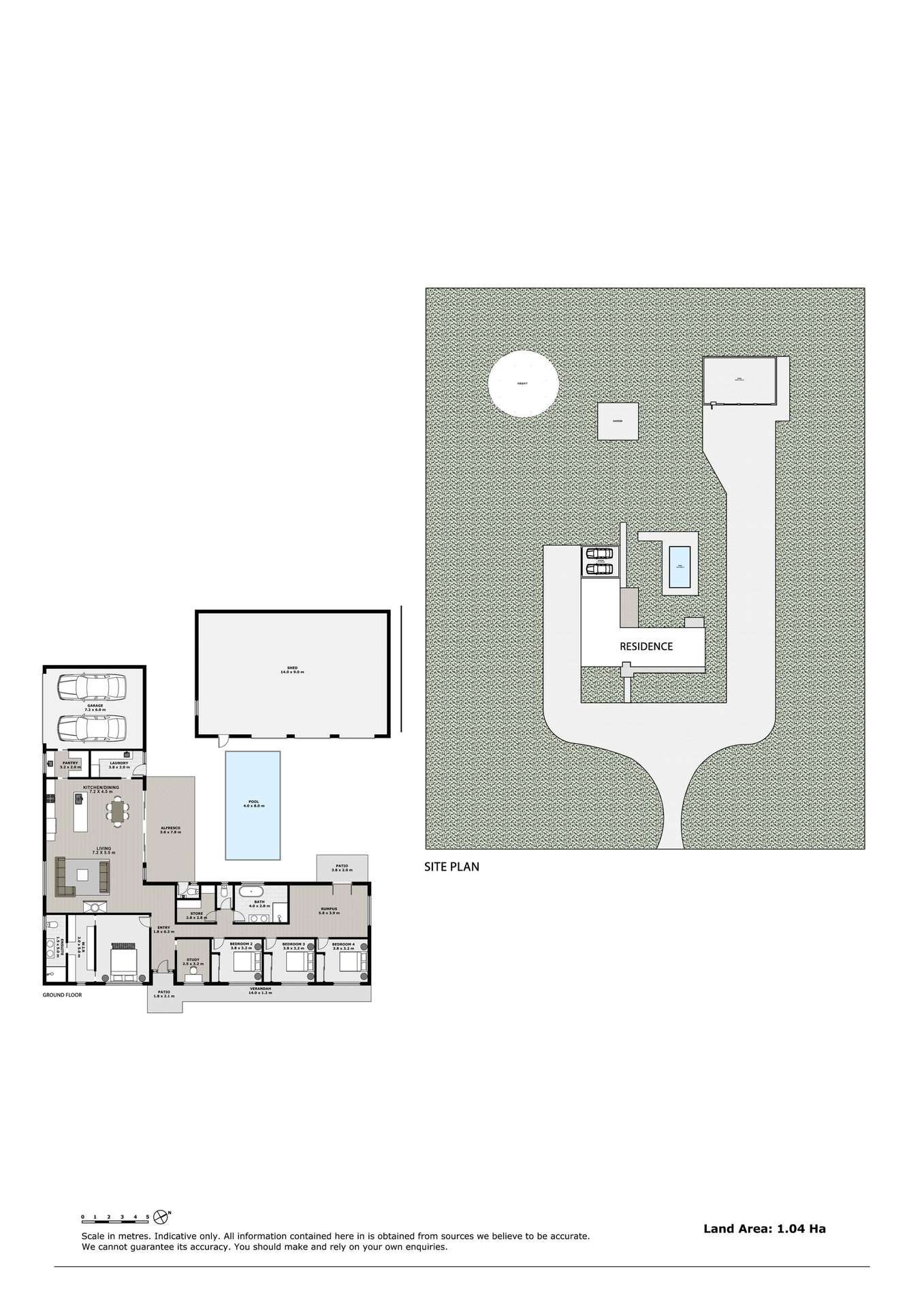 62 Burgess Lane, Tamworth For Sale by Farmbuy.com - floorplan 1
