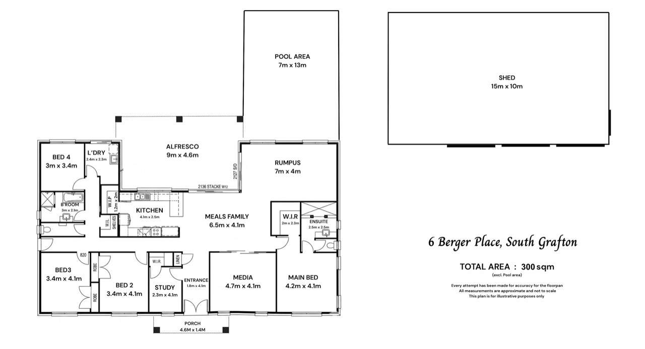6 Berger Place, South Grafton For Sale by Farmbuy.com - floorplan 1